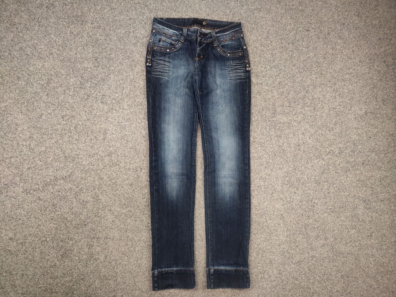 Just Cavalli Vintage 90's Just Cavalli Faded Denim Logo Jeans Y2K Style Size US 30 / EU 46 - 6 Thumbnail