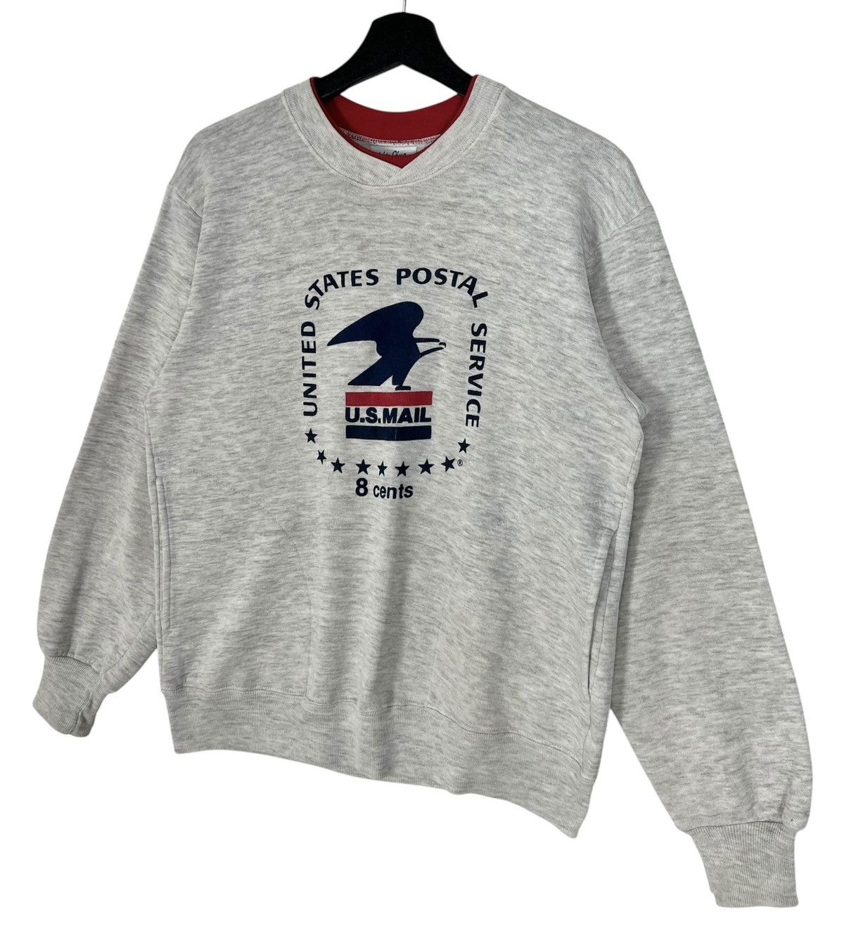 Vintage 80s DISTRESSED VINTAGE USPS SWEATSHIRT Size US M / EU 48-50 / 2 - 3 Thumbnail