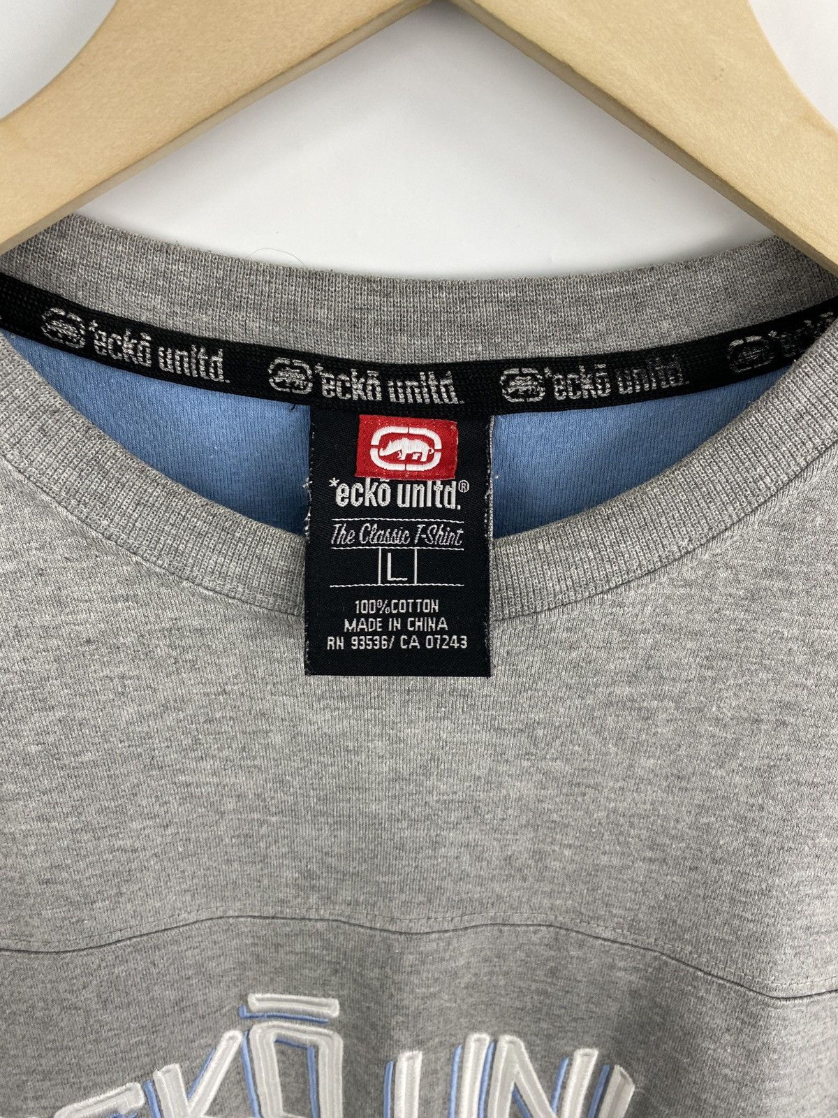 Ecko Unltd. 🇺🇸 Vintage 90s Ecko Unlimited Rap Japan Style T-Shirt Rare Size US L / EU 52-54 / 3 - 6 Thumbnail