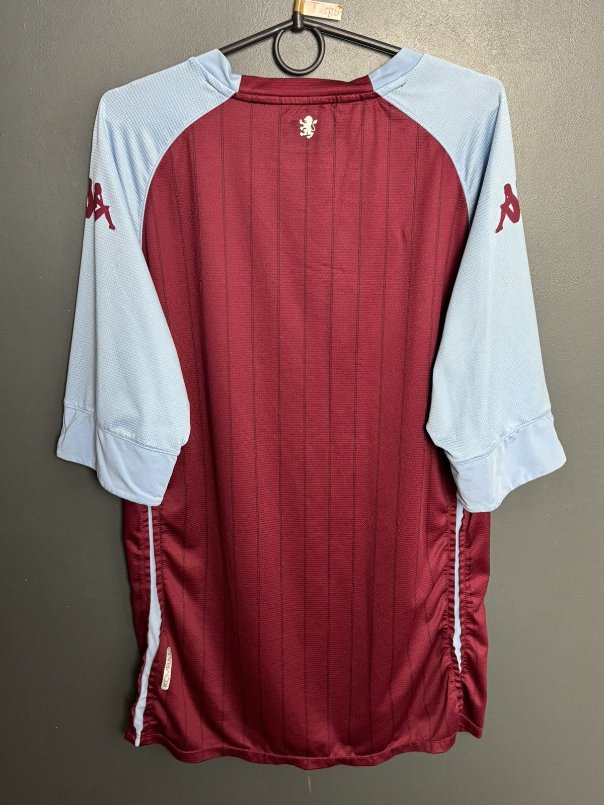 Kappa Aston Villa 20/21 Home Football Jersey Size US L / EU 52-54 / 3 - 2 Thumbnail