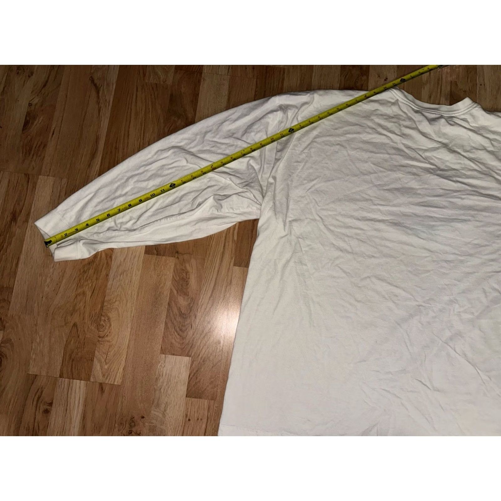 Vintage VINTAGE Marithe Francois Girbaud Shirt Mens 4XL Long Sleeve White Crew Neck Logo 90s Grunge Streetwear Size US XXL / EU 58 / 5 - 5 Thumbnail