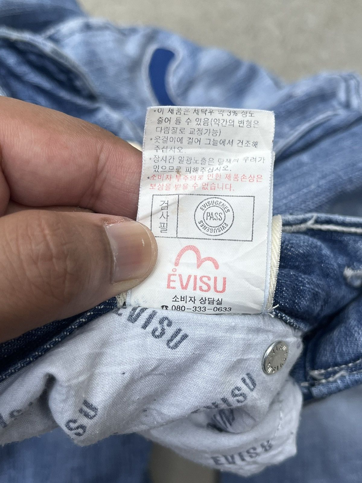 Evisu × JNCO × Japanese Brand EVISU ENGINEER SLEVEDGE JORTS Size US 26 / EU 42 - 11 Thumbnail