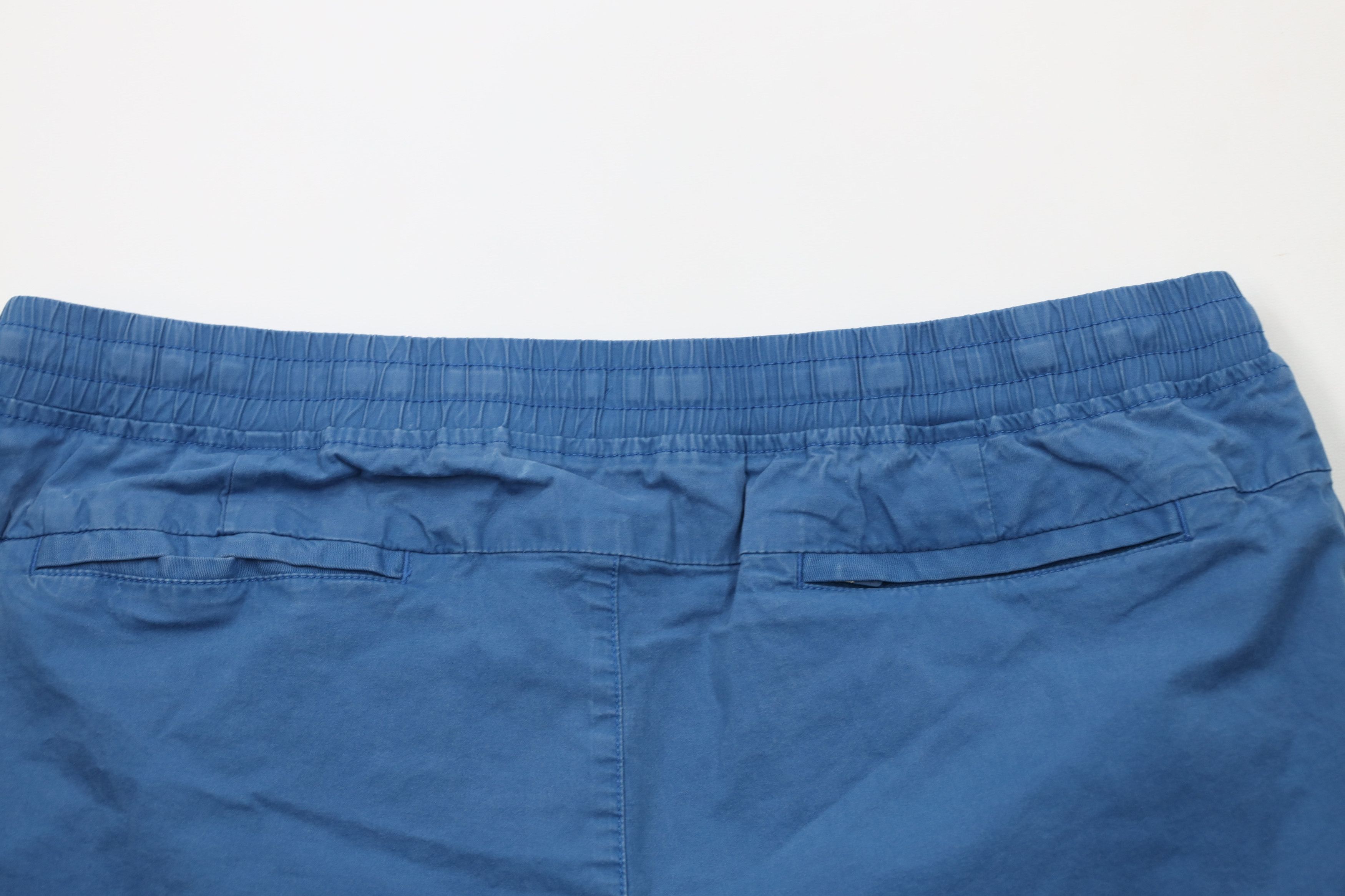 Tommy Bahama × Vintage Vintage Y2K Tommy Bahama Marlin Logo Above Knee Shorts Blue Size US 36 / EU 52 - 13 Thumbnail