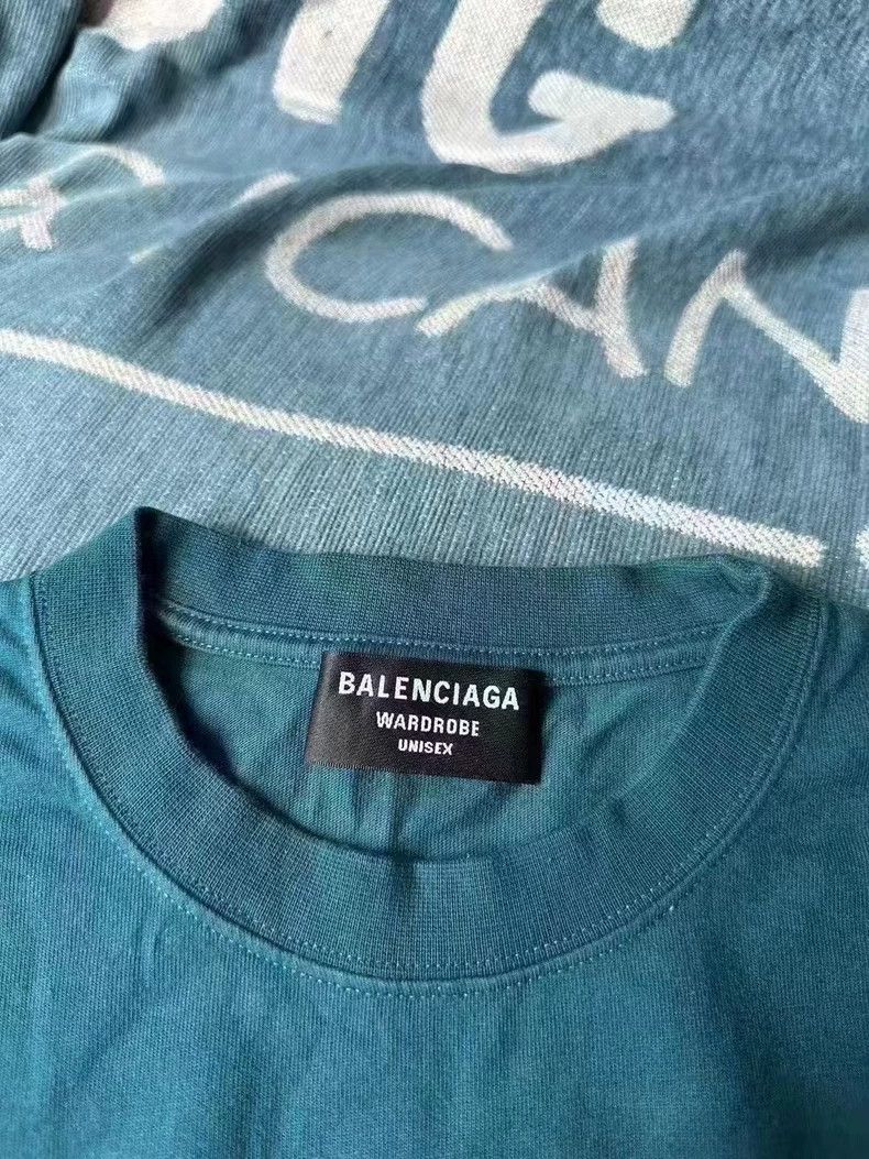 Balenciaga Balenciaga Embroidered front and back short sleeves Size US XS / EU 42 / 0 - 3 Thumbnail