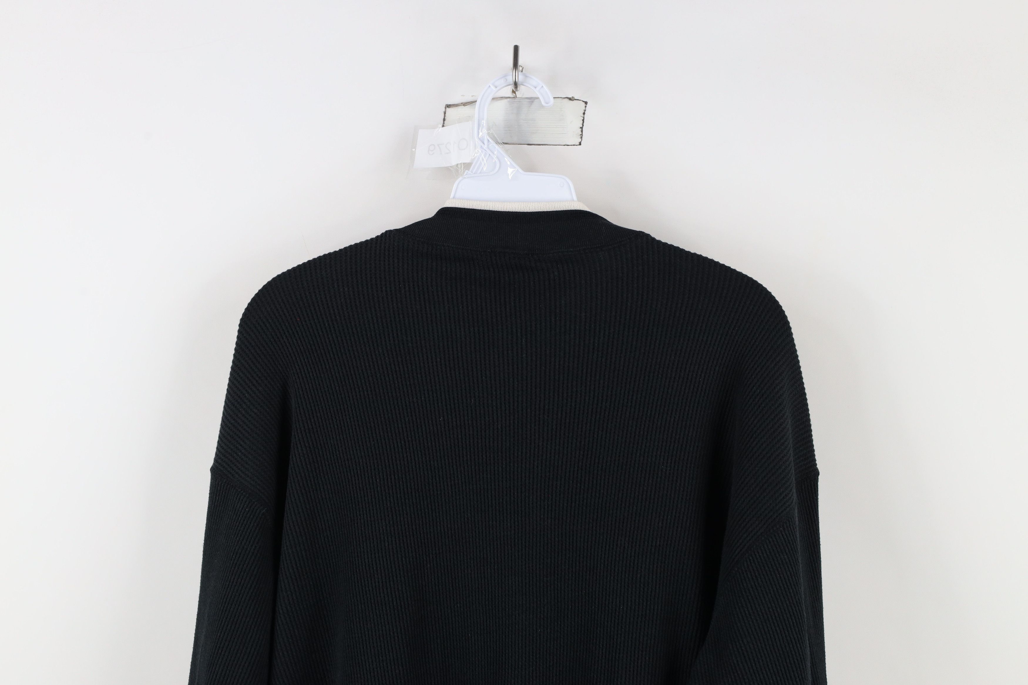 Vintage Vintage 90s Streetwear Layered Waffle Knit Henley T-Shirt Size L / US 10 / IT 46 - 13 Thumbnail