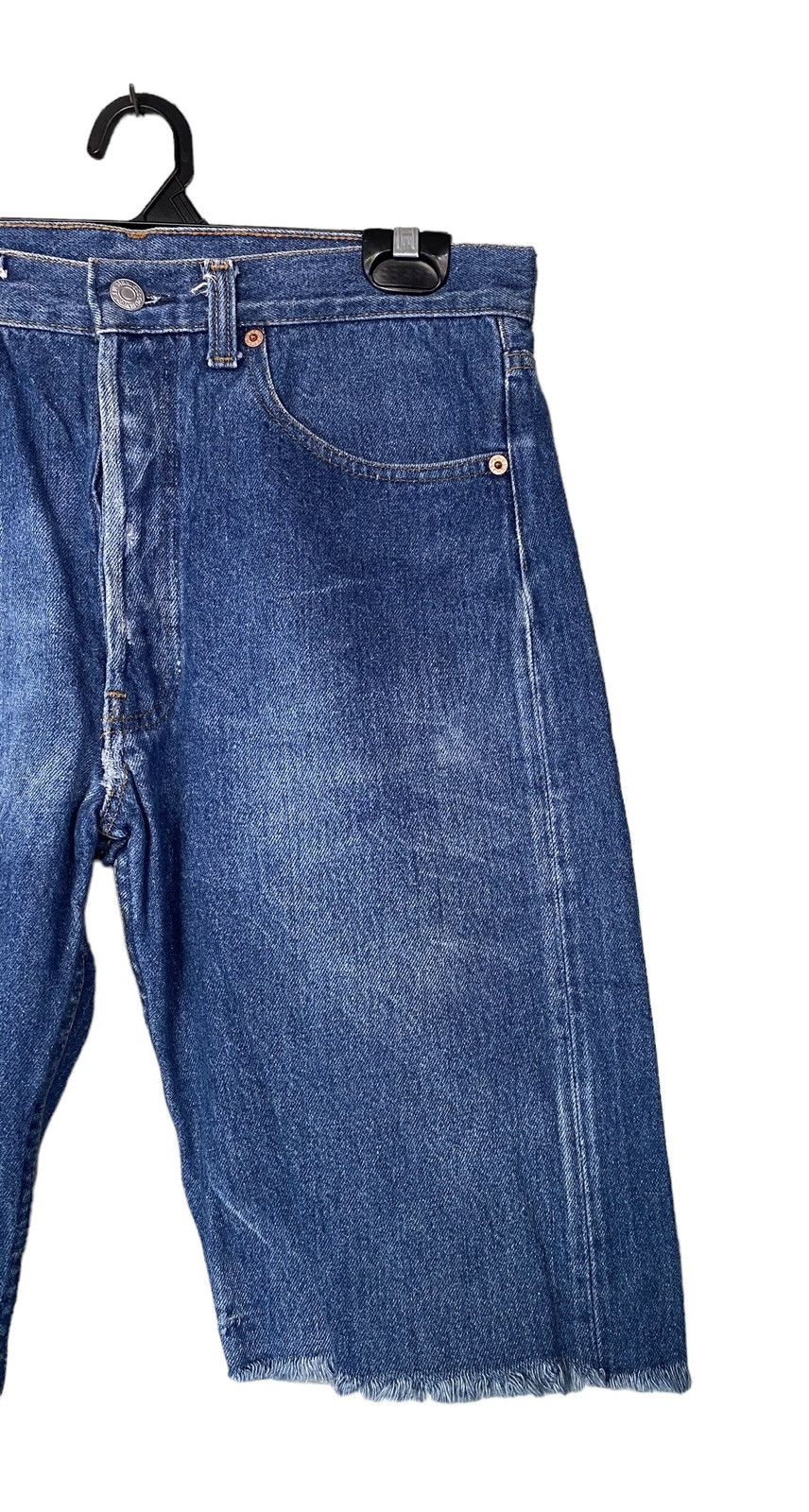 Levi's × Levi's Made & Crafted × Levi's Vintage Clothing Vintage Levi’s Cutoff 501xx Blue Jeans W31” Size US 31 - 2 Thumbnail