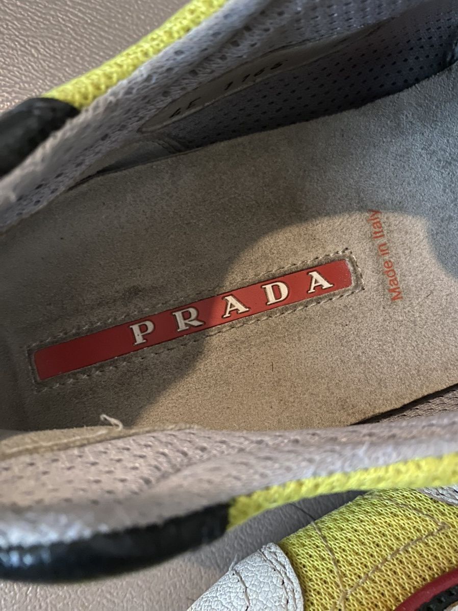 Prada Vintage prada montecarlo sneakers Size US 7 / EU 40 - 10 Thumbnail