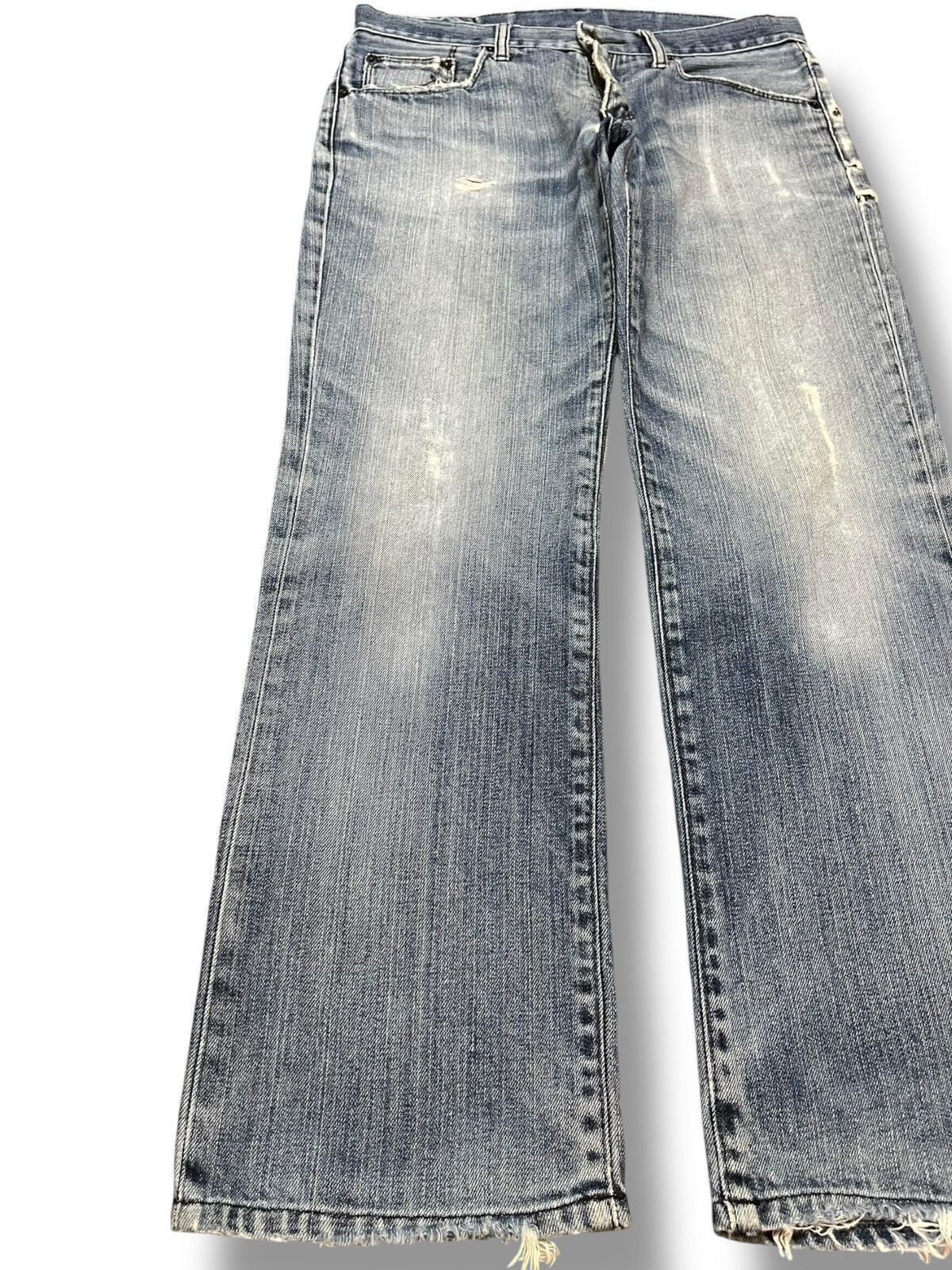 Uniqlo Vintage Uniqlo S-001 Faded Distressed Denim Size US 30 / EU 46 - 3 Thumbnail