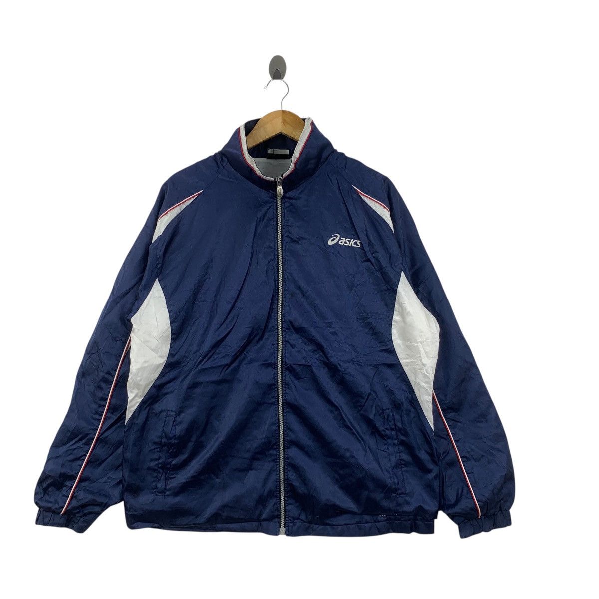 Asics Vintage ASICS JAPAN HANDBALL TEAM Thermal Lining Jacket Size US XXL / EU 58 / 5 - 4 Thumbnail