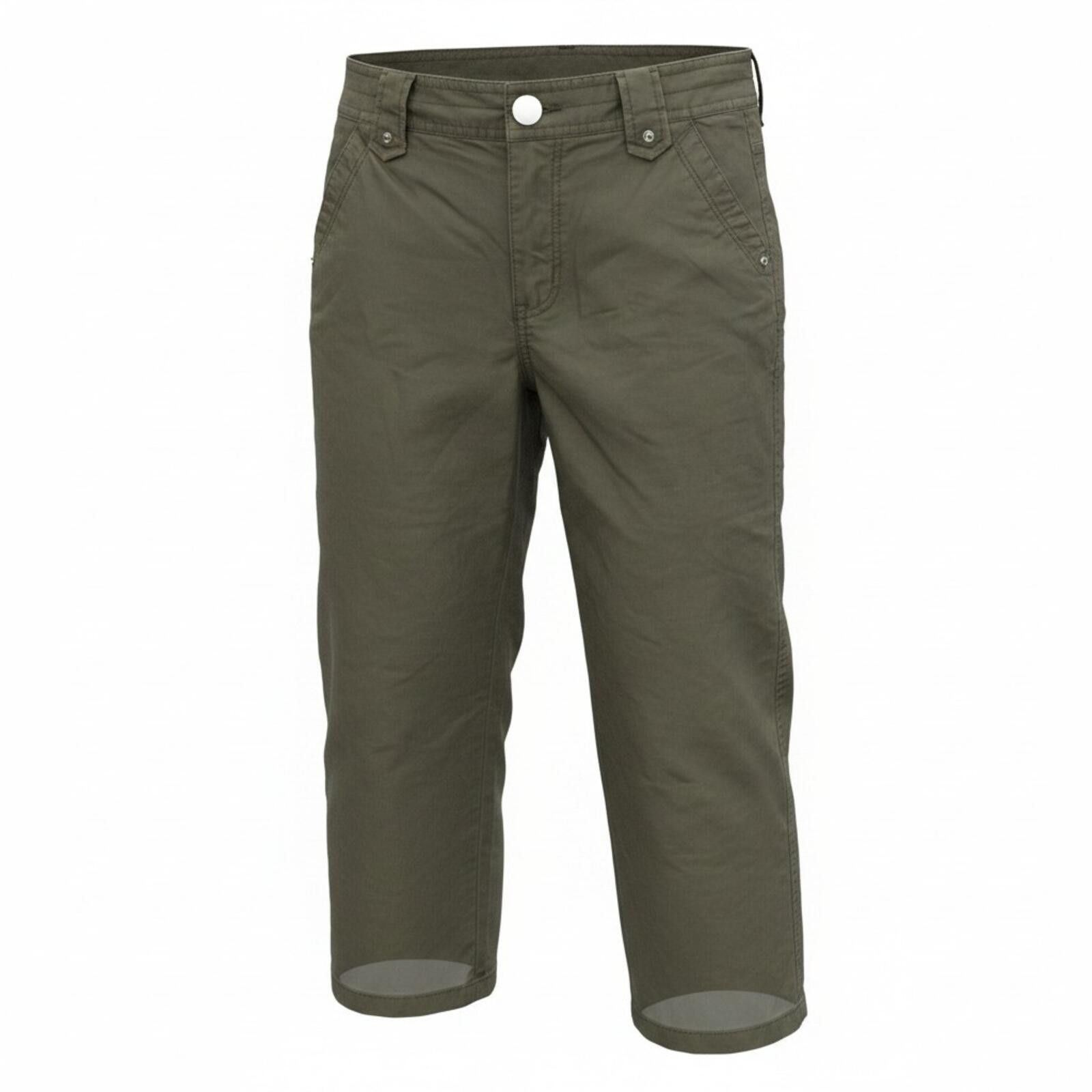 Ann Taylor Ann Taylor Lindsay Capri Pants Olive Green Utility Crop Size 30" / US 8 / IT 44 - 1 Thumbnail