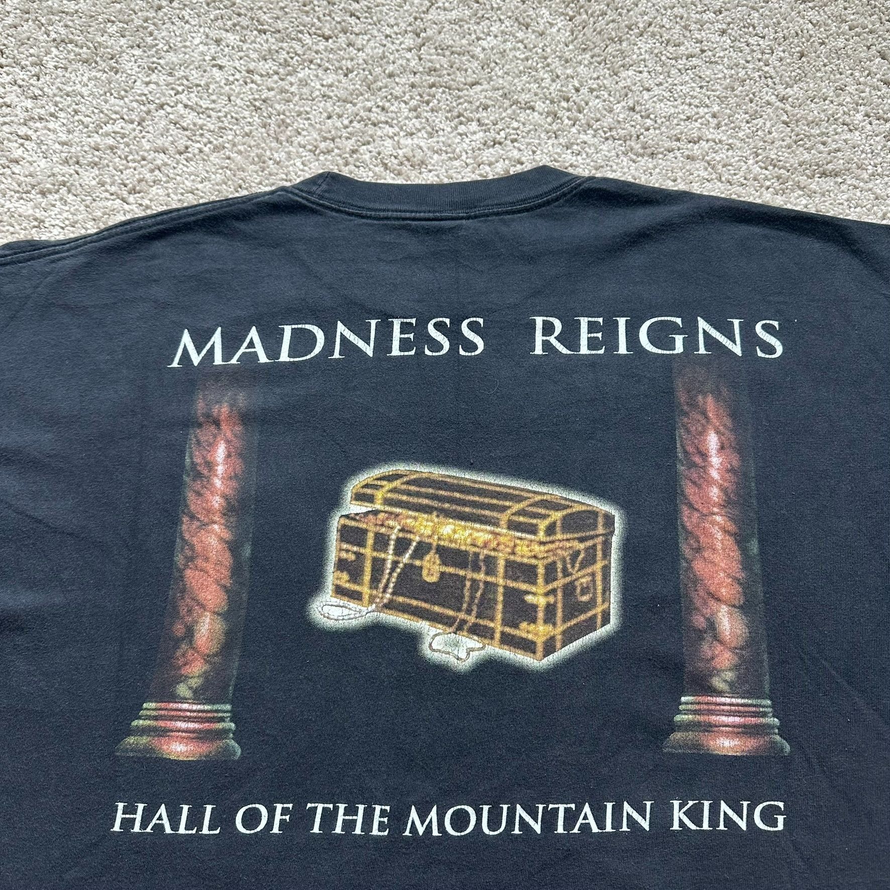 Band Tees Vintage Y2K Savatage Hall of the Mountain King T-Shirt Heavy Size US XL / EU 56 / 4 - 7 Thumbnail