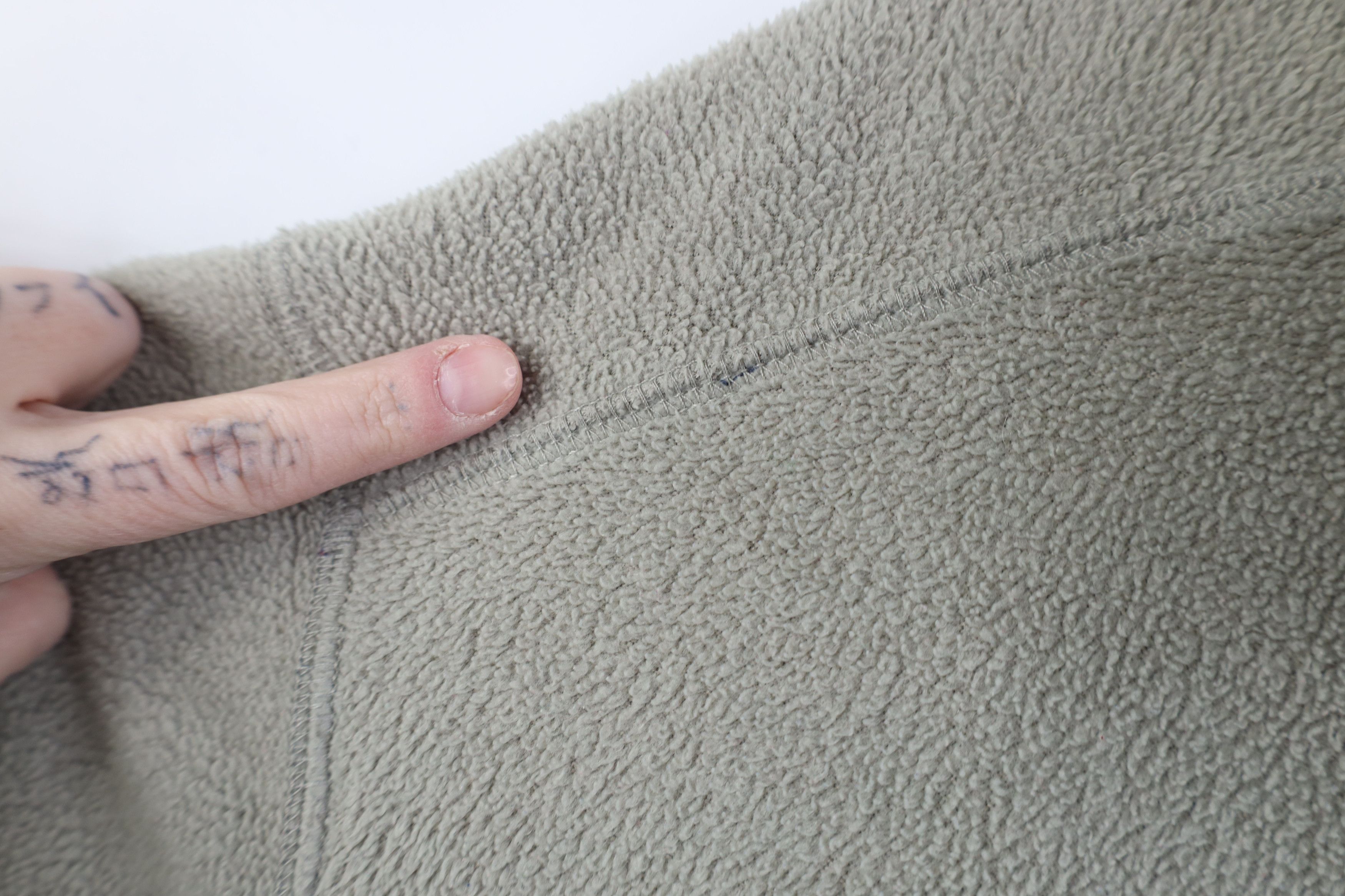 Vintage Vintage 90s Streetwear 1/4 Half Zip Fleece Pullover Sweater Size US L / EU 52-54 / 3 - 5 Thumbnail
