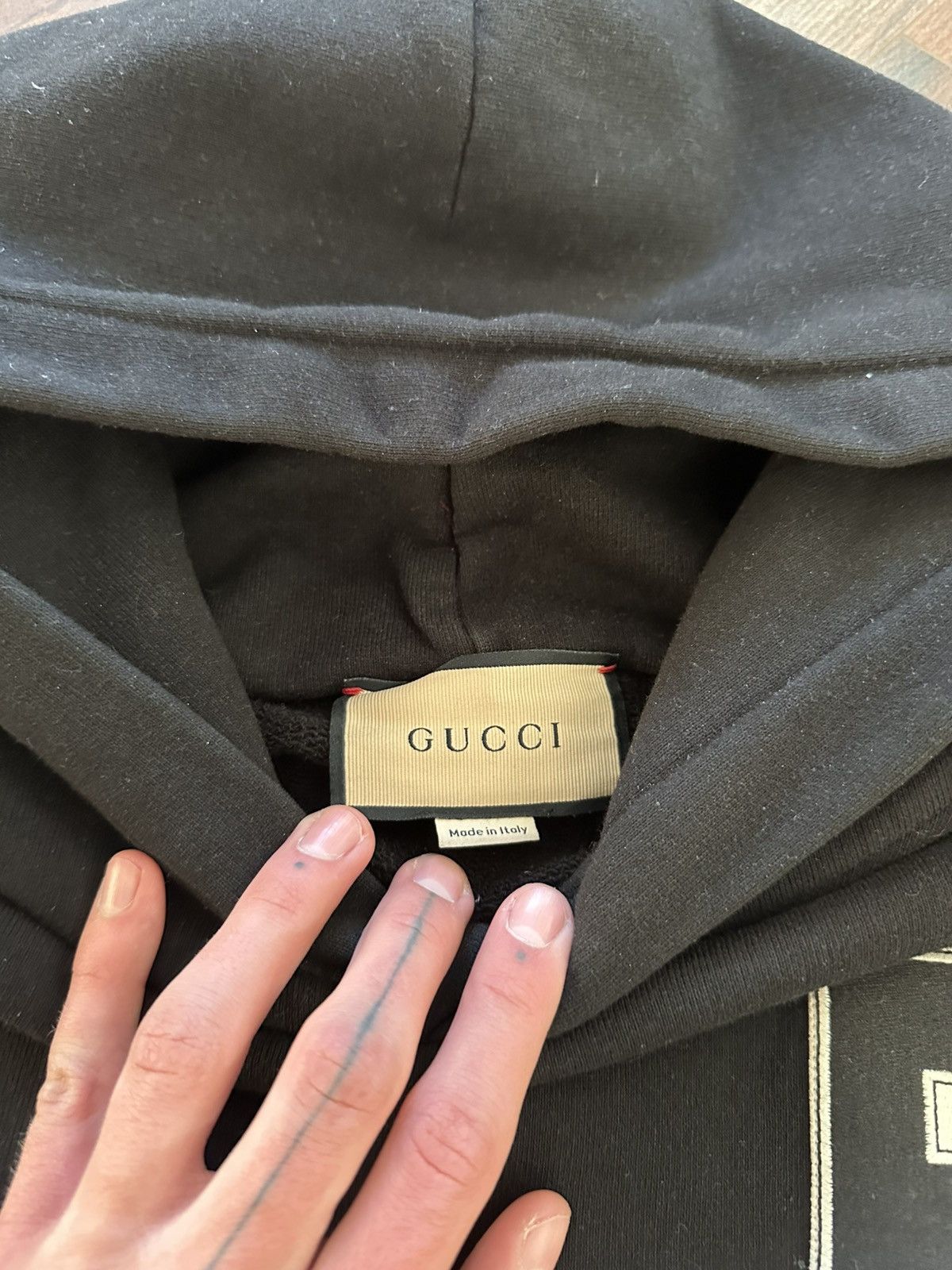 Gucci Gucci Cotton Jersey Hoodie Stripe M Size US M / EU 48-50 / 2 - 3 Thumbnail