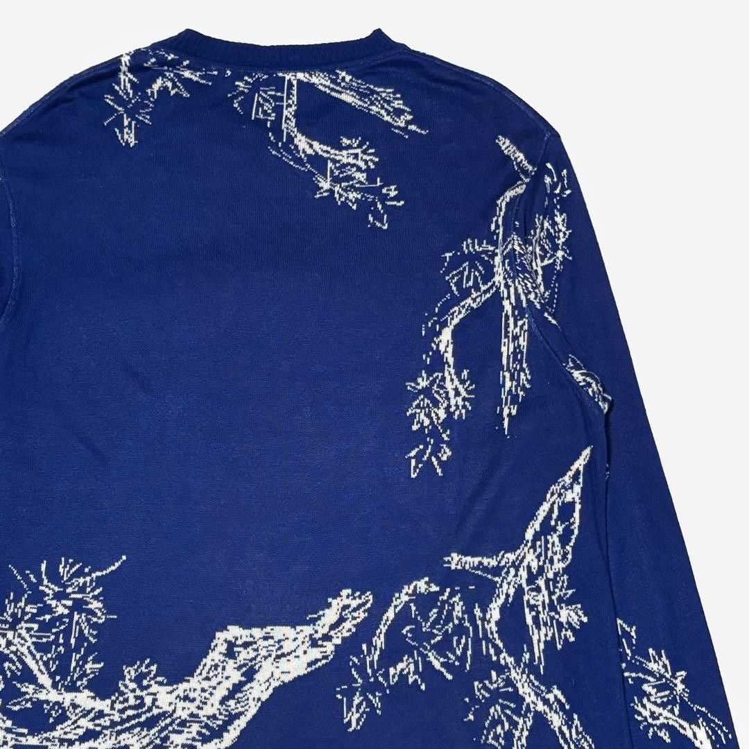 yohji yamamoto POUR HOMME 18ss TREE PATTERN KNIT