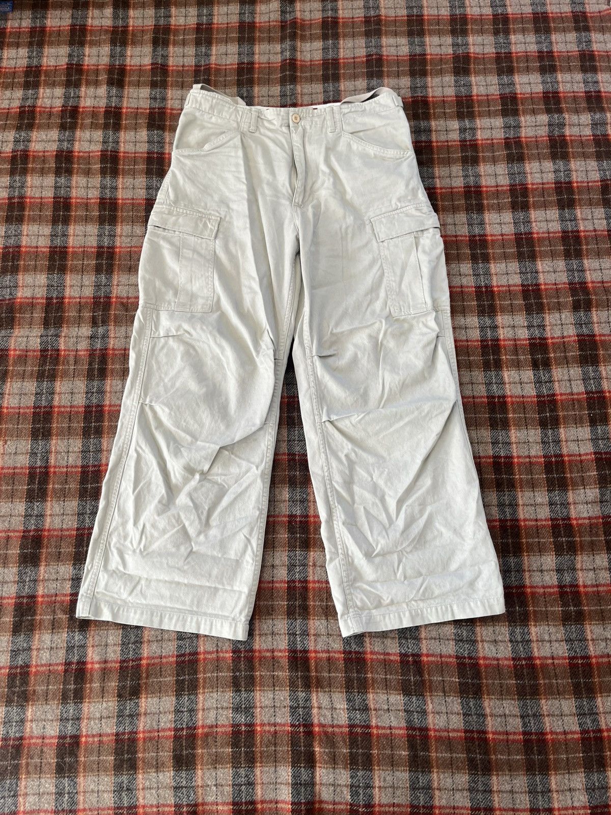 Other Vintage Y2K 2000’s Super baggy Wide leg Cargo skater / pants Size US 34 / EU 50 - 1 Thumbnail