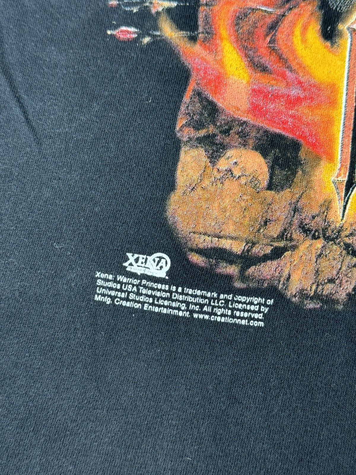 Vintage 90s Callisto’s Revenge INSANE Xena Princess Warrior T Shirt Size US XL / EU 56 / 4 - 3 Thumbnail