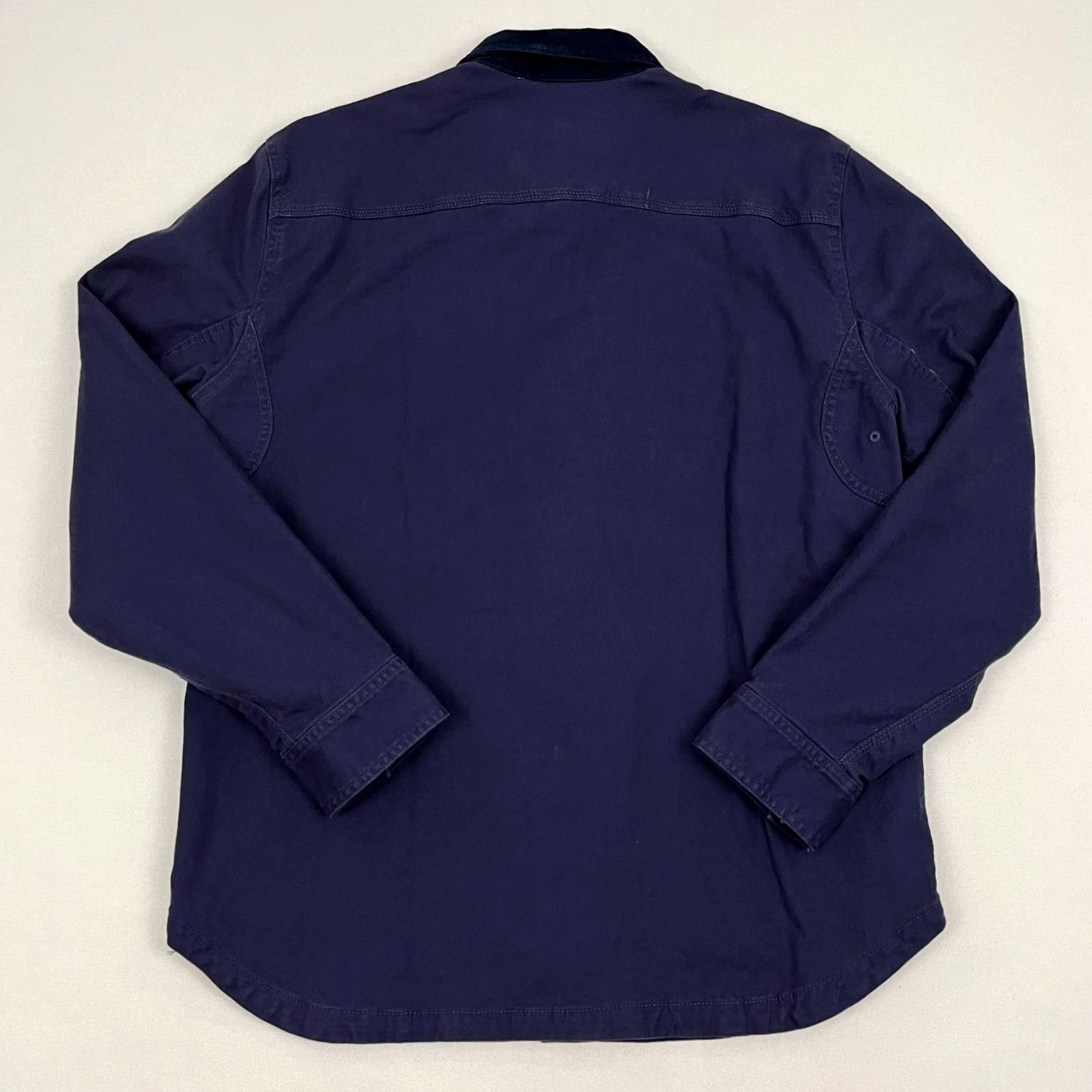 Vintage VINTAGE LL Bean Lined Canvas Shirt Jacket Shacket Mens M Slim Navy Heritage Chore NEW Size US M / EU 48-50 / 2 - 8 Thumbnail