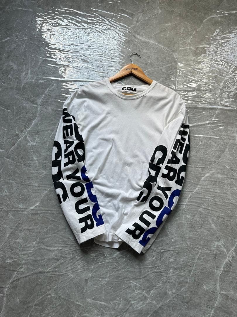 Comme des Garcons COMME DES GARCONS CDG LONGSLEEVE Size US XL / EU 56 / 4 - 2 Thumbnail