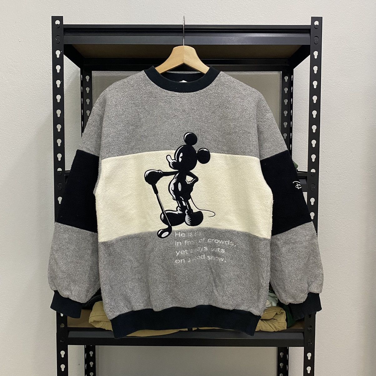 Cartoon Network × Disney × Vintage Vintage Disney Mickey Mouse Sweatshirt Fleece Size M❗️ Size US M / EU 48-50 / 2 - 1 Thumbnail