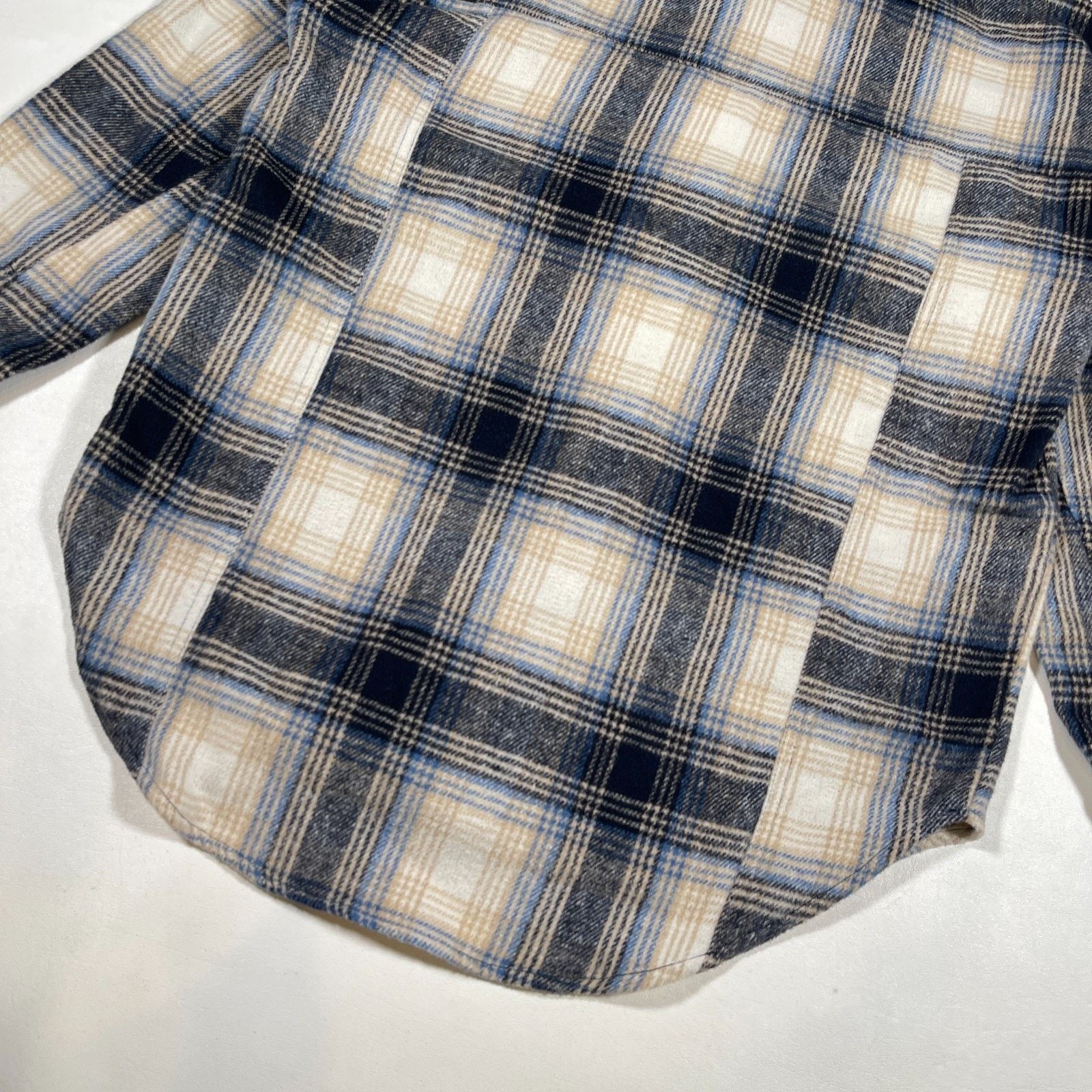 Pink women's oversized plaid flannel shacket Button Up Size S / US 4 / IT 40 - 9 Thumbnail
