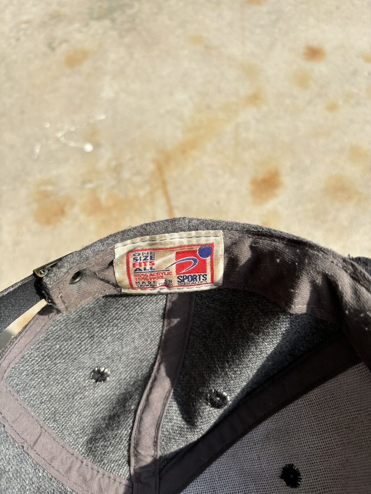 Sports Specialties Vintage 90s Sport Specialties San Francisco 49ers Wool Hat Size ONE SIZE - 4 Thumbnail