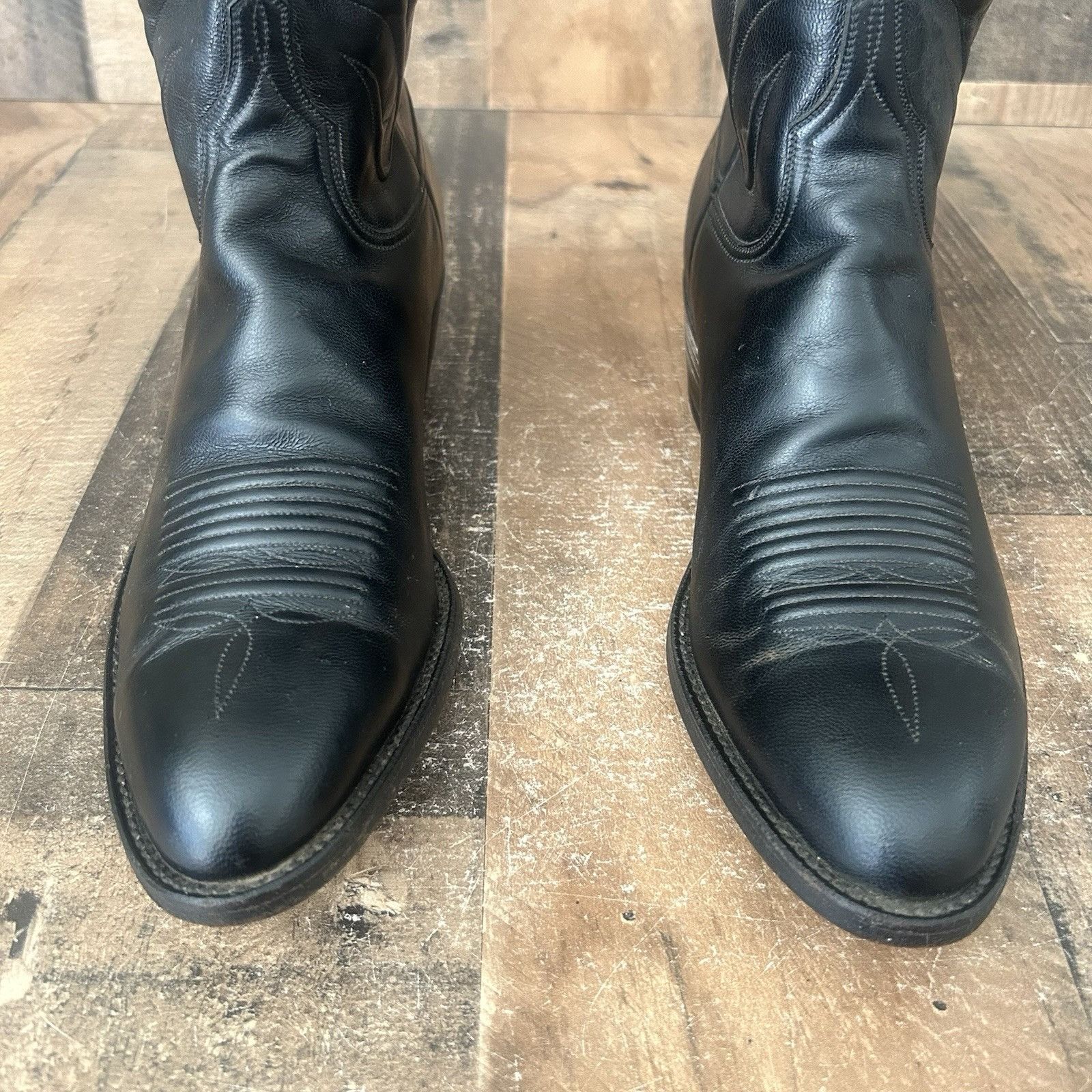 Lucchese Lucchese Classics L681584 Black Cowboy Boots Womens 10.5 B Size US 10.5 / IT 40.5 - 10 Thumbnail