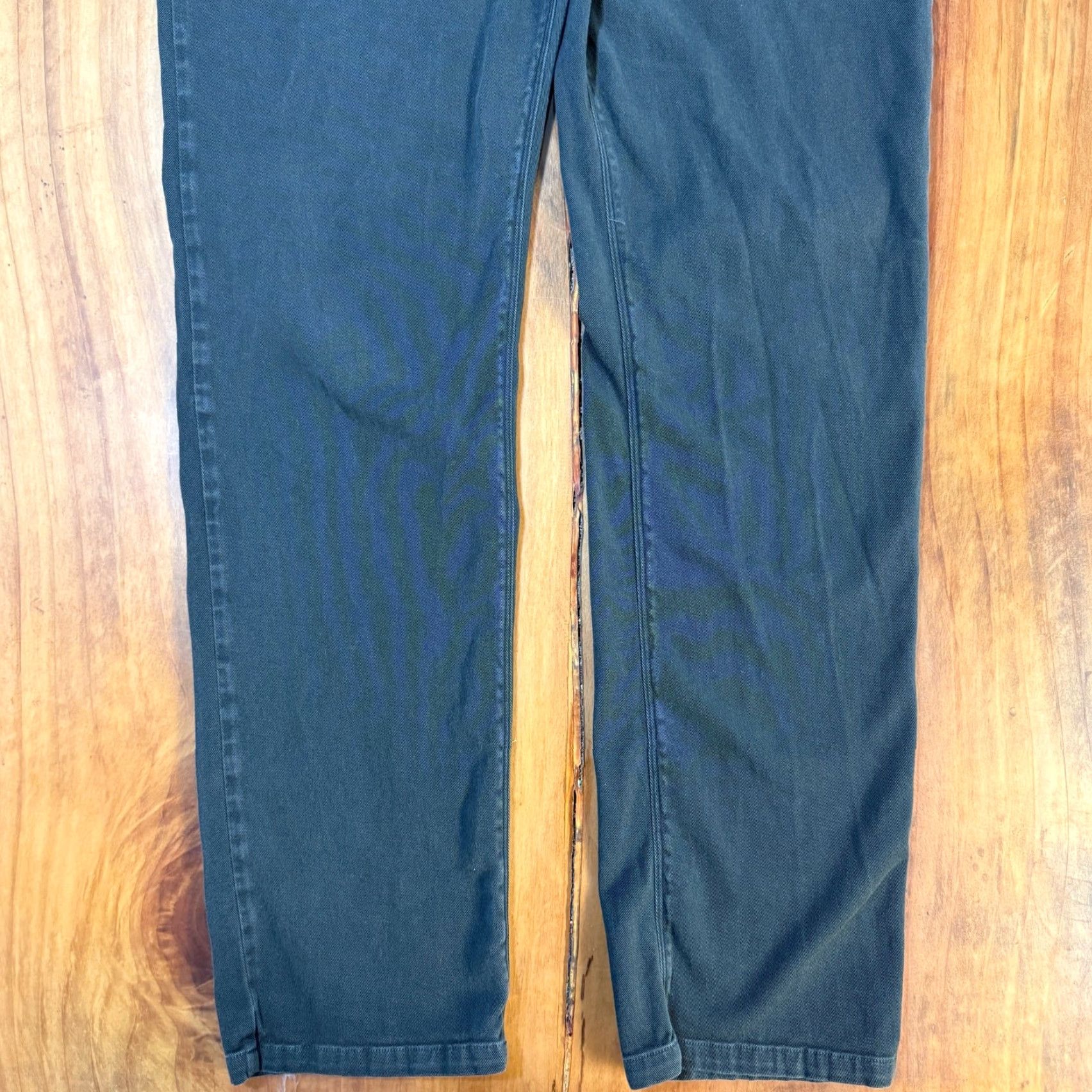 Vilebrequin Vilebrequin Men's Jeans 40 x 33 Cotton Denim Slim Straight 5-Pocket Black Charcoal Wash 90s Mens Size US 40 / EU 56 - 2 Thumbnail