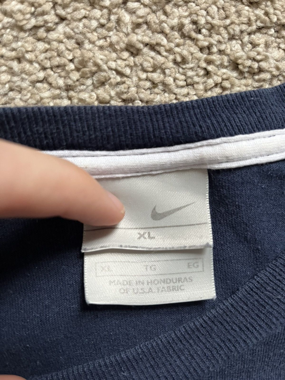 Nike Navy Nike tee Size US XL / EU 56 / 4 - 3 Thumbnail