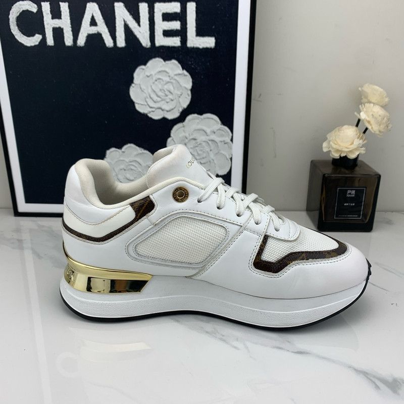 Louis Vuitton Louis Vuitton Run Away White Casual Sneakers Size US 7 / IT 37 - 9 Thumbnail