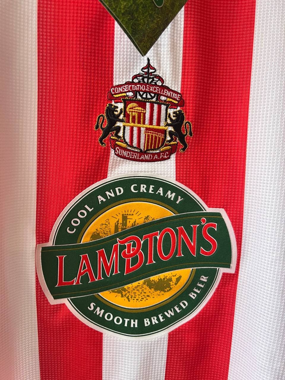Vintage NEW! 1997/99 SUNDERLAND RETRO REMAKE HOME SOCCER JERSEY XL Size US XL / EU 56 / 4 - 6 Thumbnail
