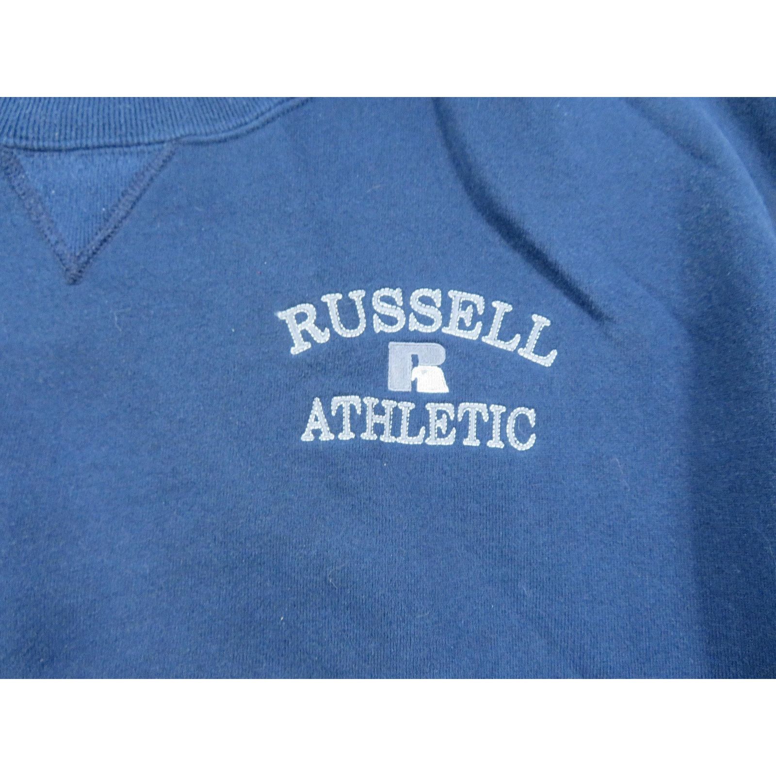 Russell Athletic Russell Athletic Sweatshirt Navy Blue Sz 2XL 1990s Size US XXL / EU 58 / 5 - 3 Thumbnail