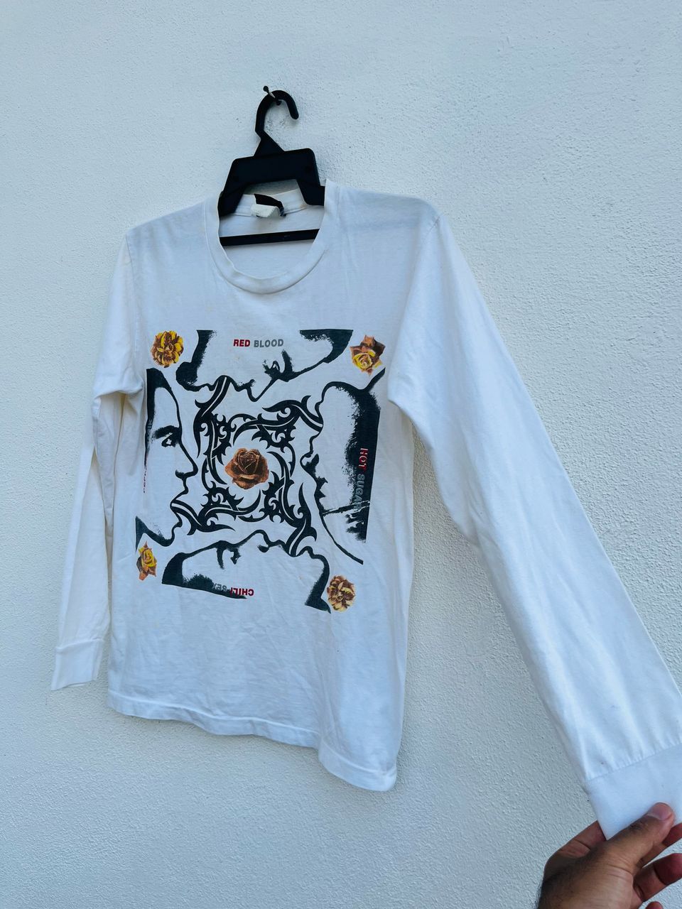 Band Tees × Vintage Vintage 90s Red Hot Chilli Peppers Rock Band Music Shirt Size US M / EU 48-50 / 2 - 4 Thumbnail