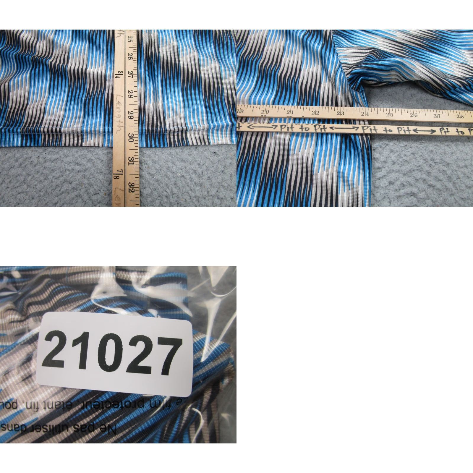 Gloverall Street Culture Shirt Mens XL Blue Geometric Disco 90s Satin All over Print y2k Size US XL / EU 56 / 4 - 8 Thumbnail