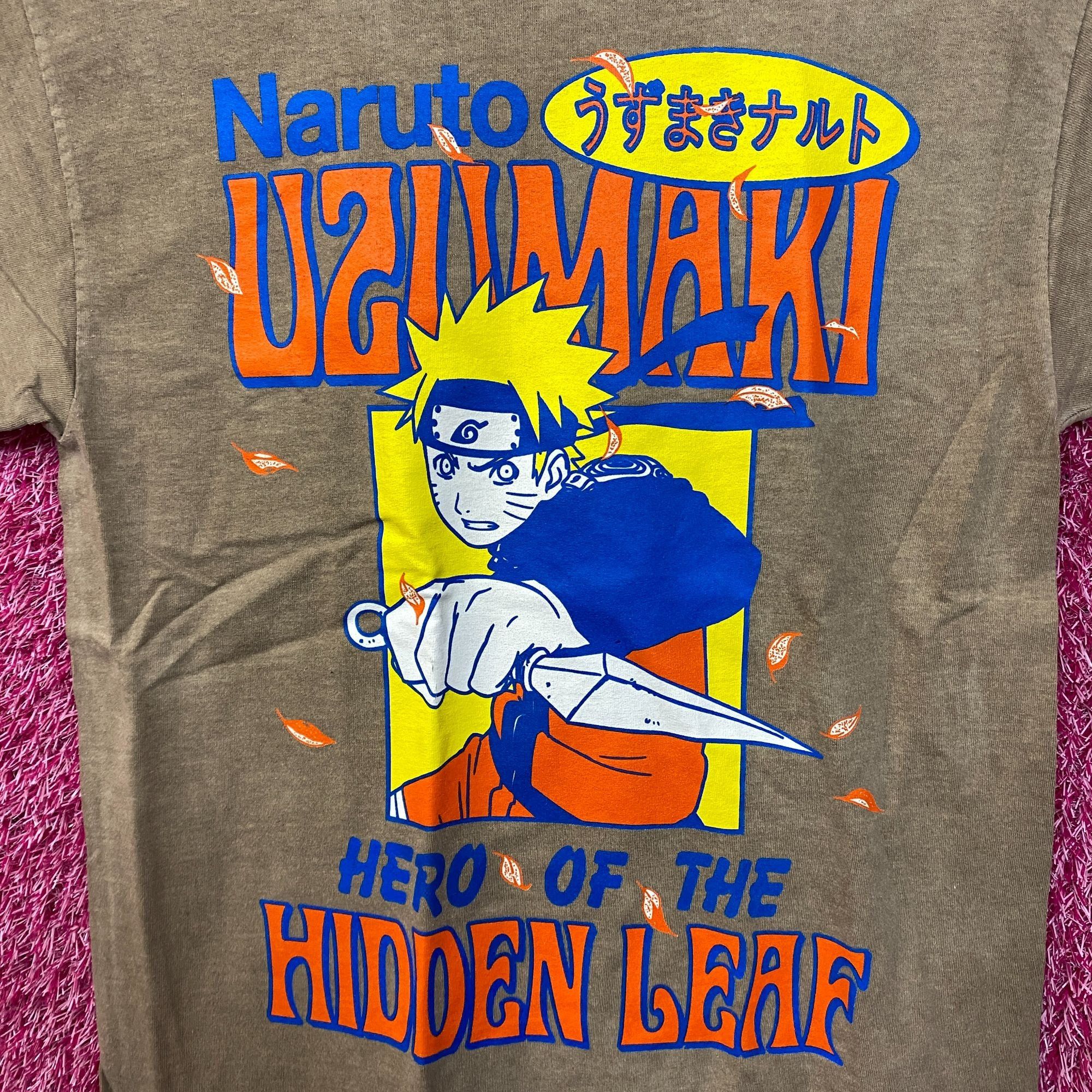 Anime Naruto Uzimaki Hero of the Hidden Leaf Village Tee Medium Size US M / EU 48-50 / 2 - 2 Thumbnail