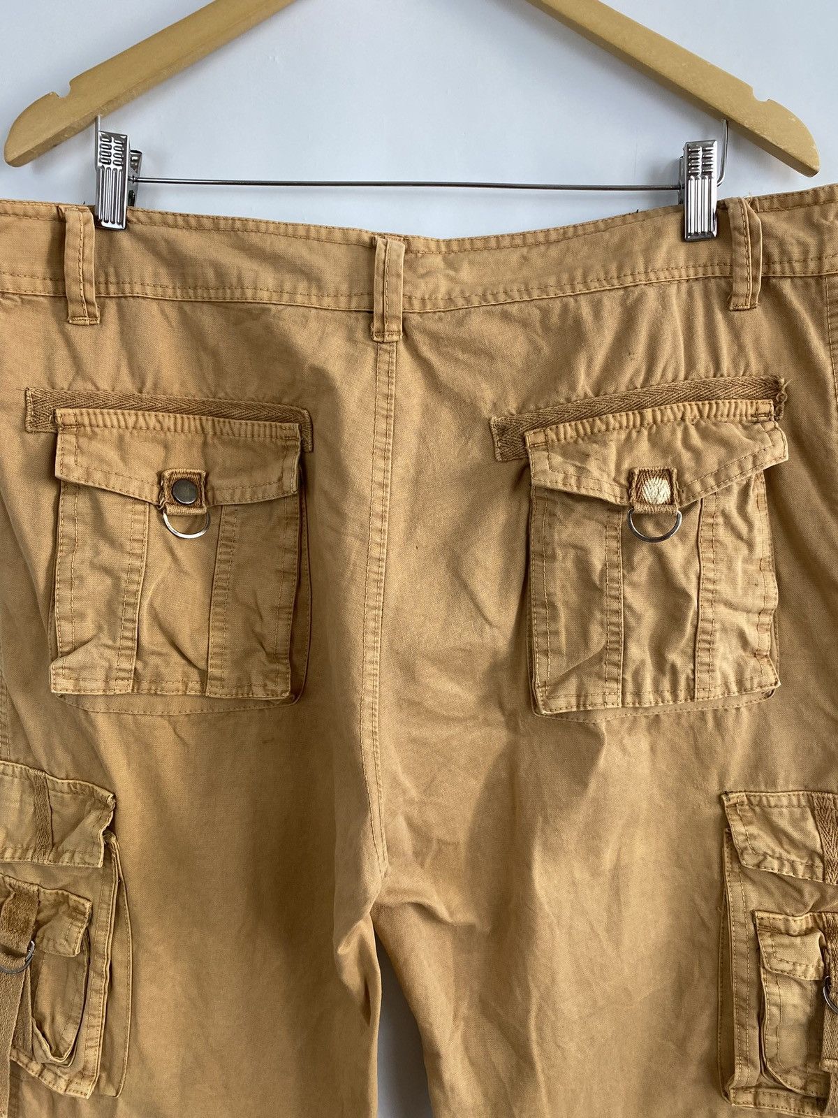 Japanese Brand 🇺🇸 Vintage 90s Cargo Pants Y2K Skate Baggy hype rare retro Size US 36 / EU 52 - 6 Thumbnail