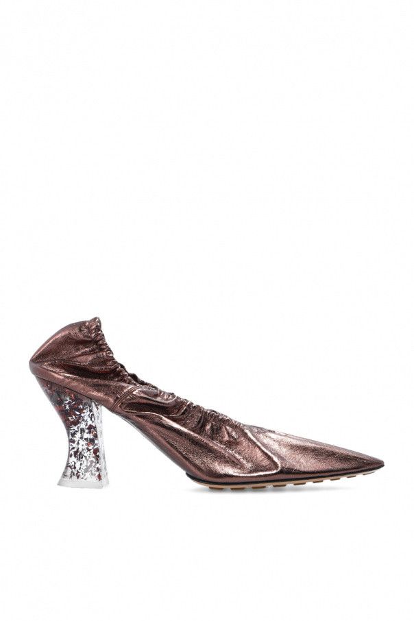 Bottega Veneta o1n1vont1124 Almond Pumps in Fondant Size US 11 / IT 41 - 1 Thumbnail