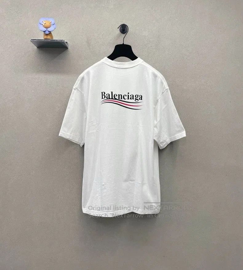Balenciaga Balenciaga Logo Print Oversized Short Sleeve T-Shirt. Size US XS / EU 42 / 0 - 2 Thumbnail