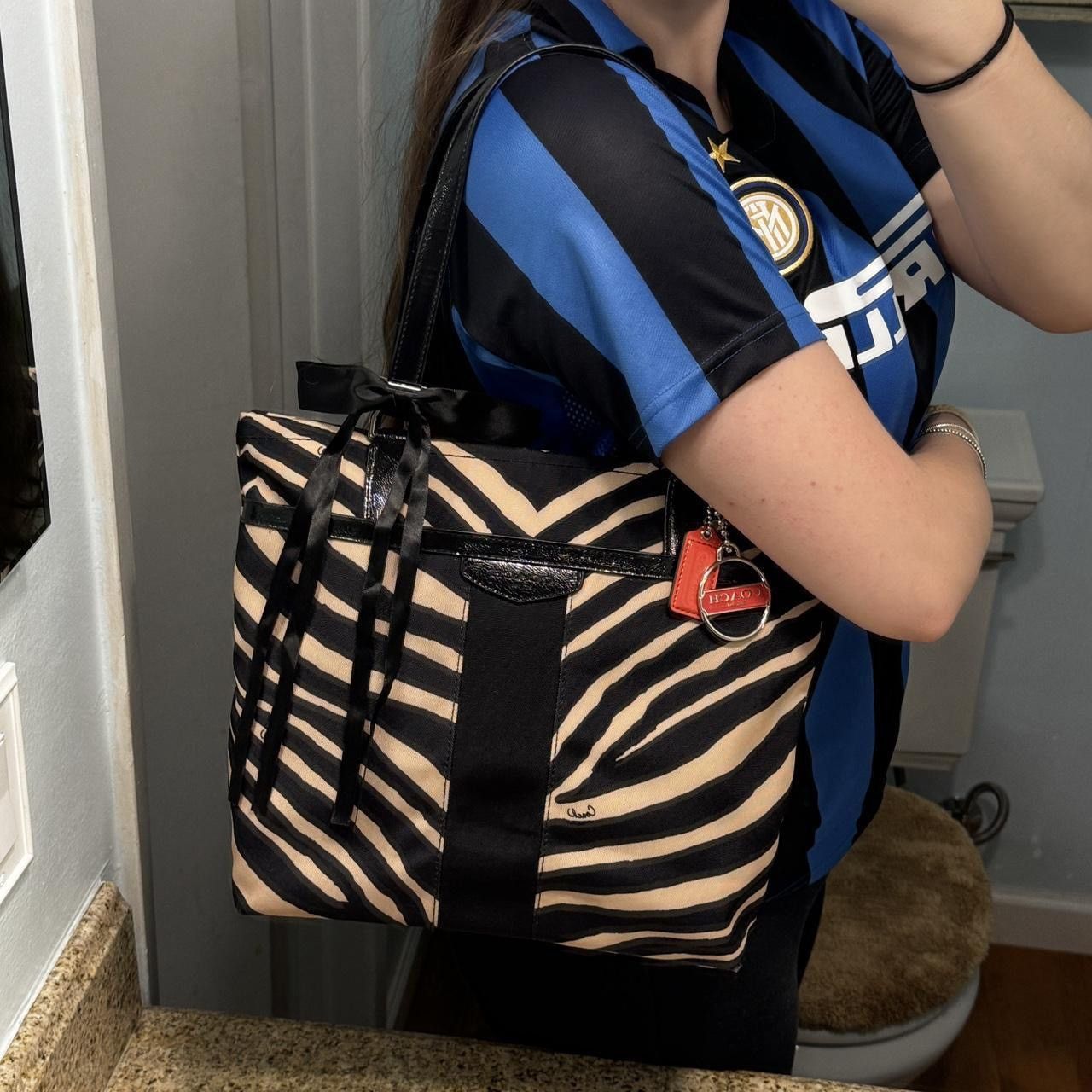 Coach Coach Zebra Tote Size ONE SIZE - 8 Thumbnail