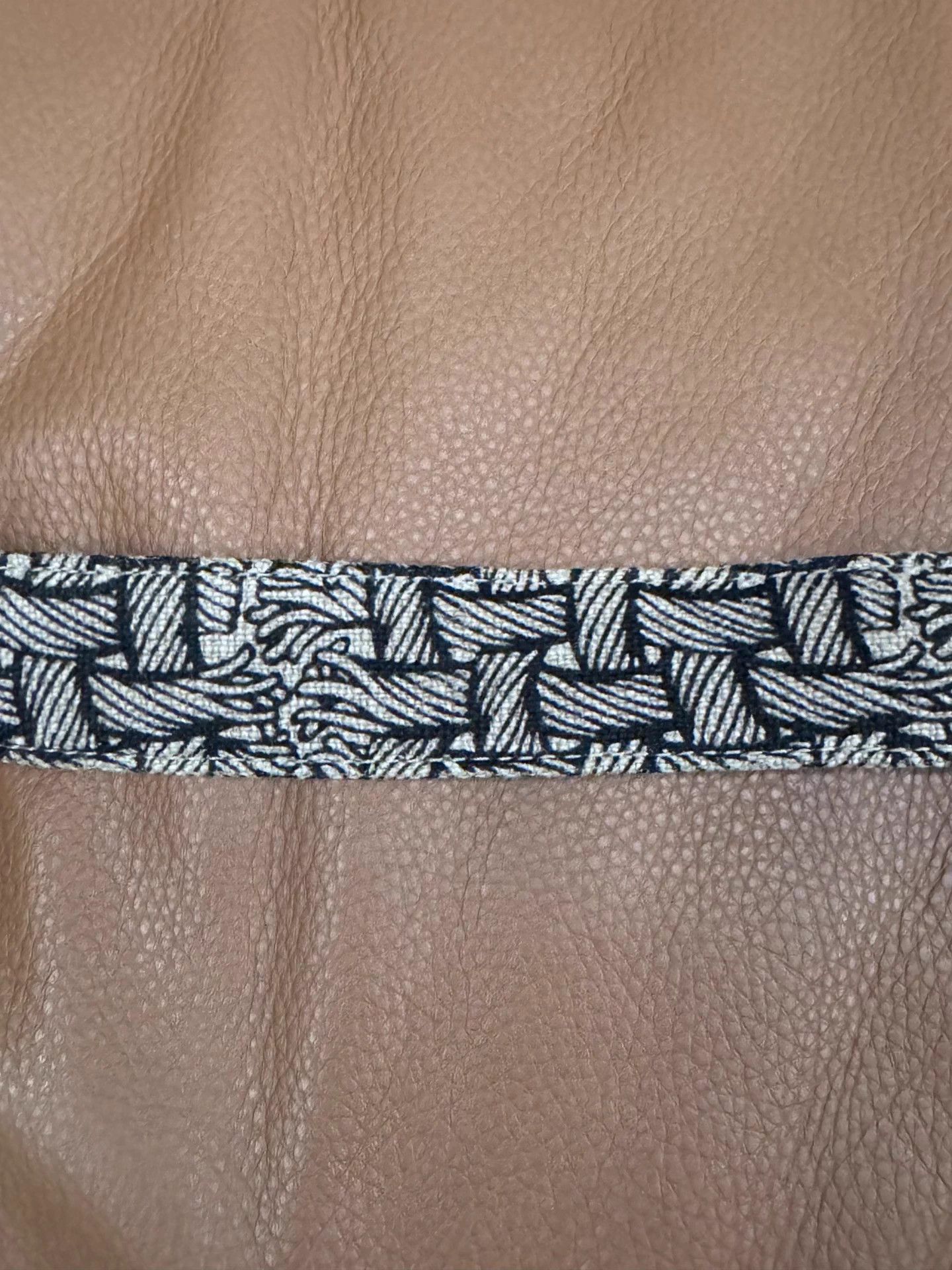 Christopher Nemeth Christopher Nemeth Knot Logo Belt S Linen Leather Size ONE SIZE - 2 Thumbnail