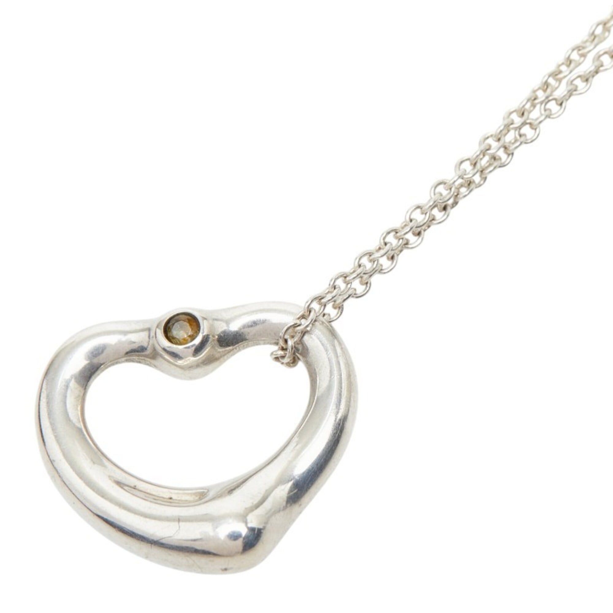 Tiffany & Co. Tiffany & Co. Open Heart Necklace, SV925 Silver, Women's. Size ONE SIZE - 1 Thumbnail