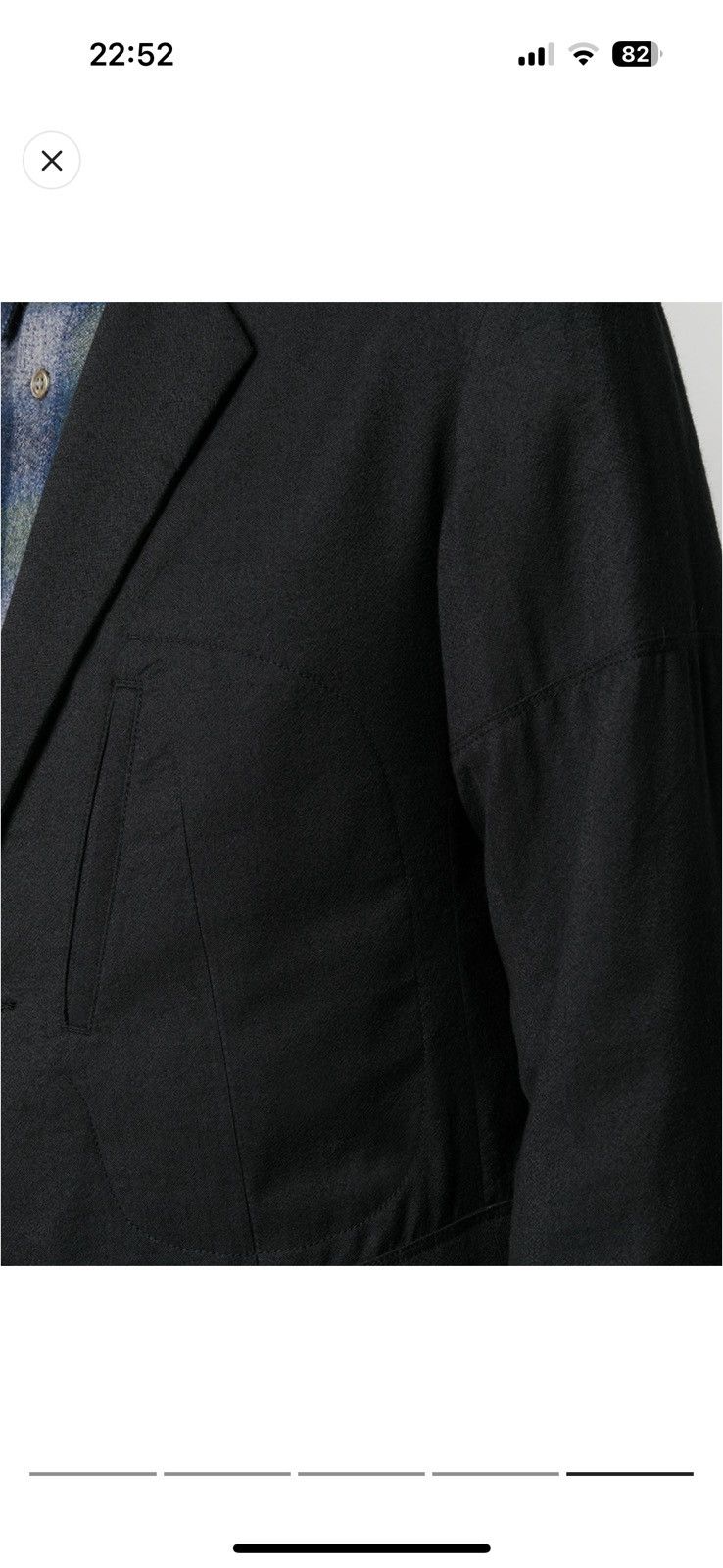Ziggy Chen Ziggy Chen Classic Tailored Blazer Size 46R - 9 Thumbnail