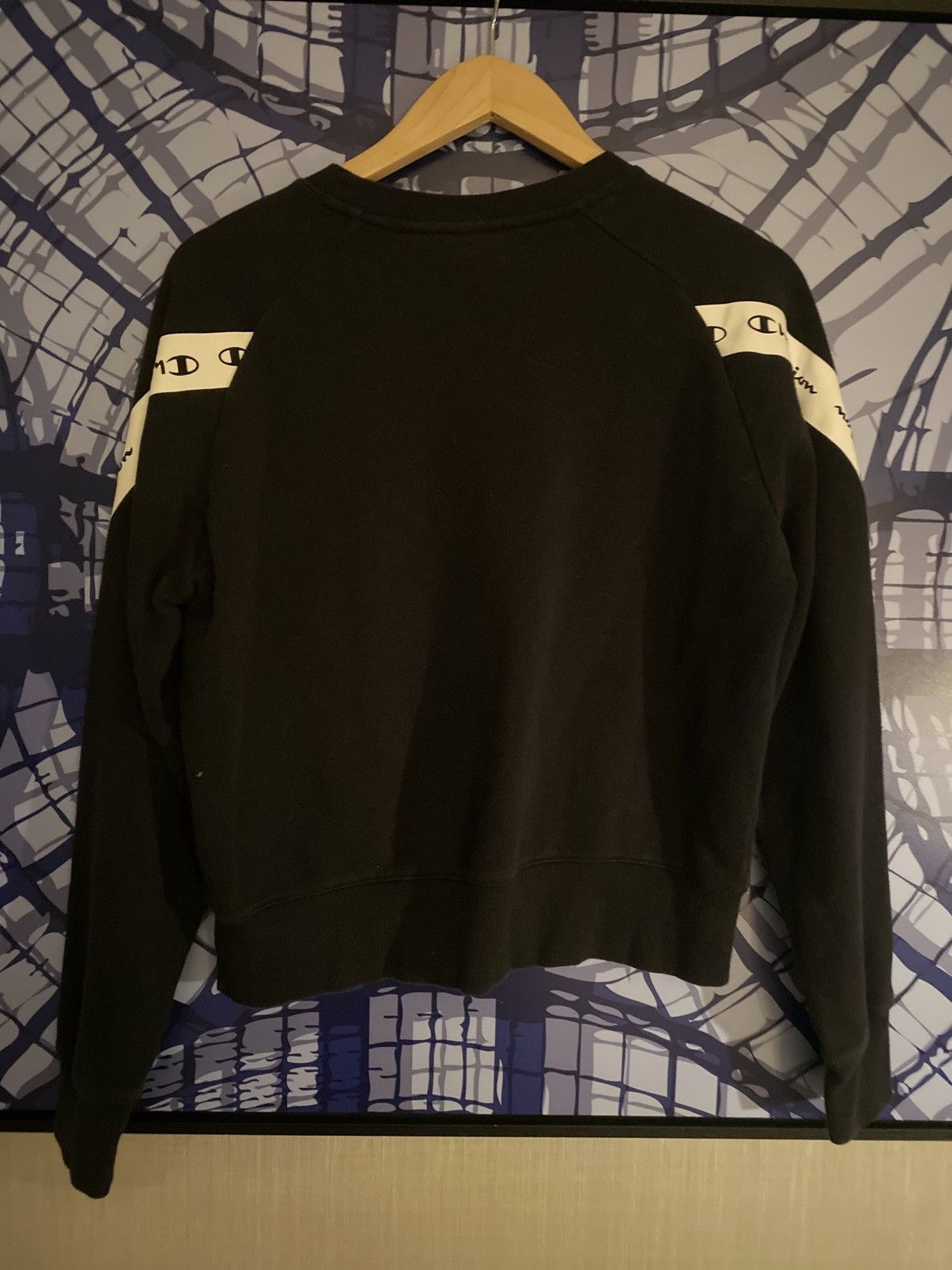 Champion Champion Graphic Black & White Sweatshirt Size US L / EU 52-54 / 3 - 6 Thumbnail