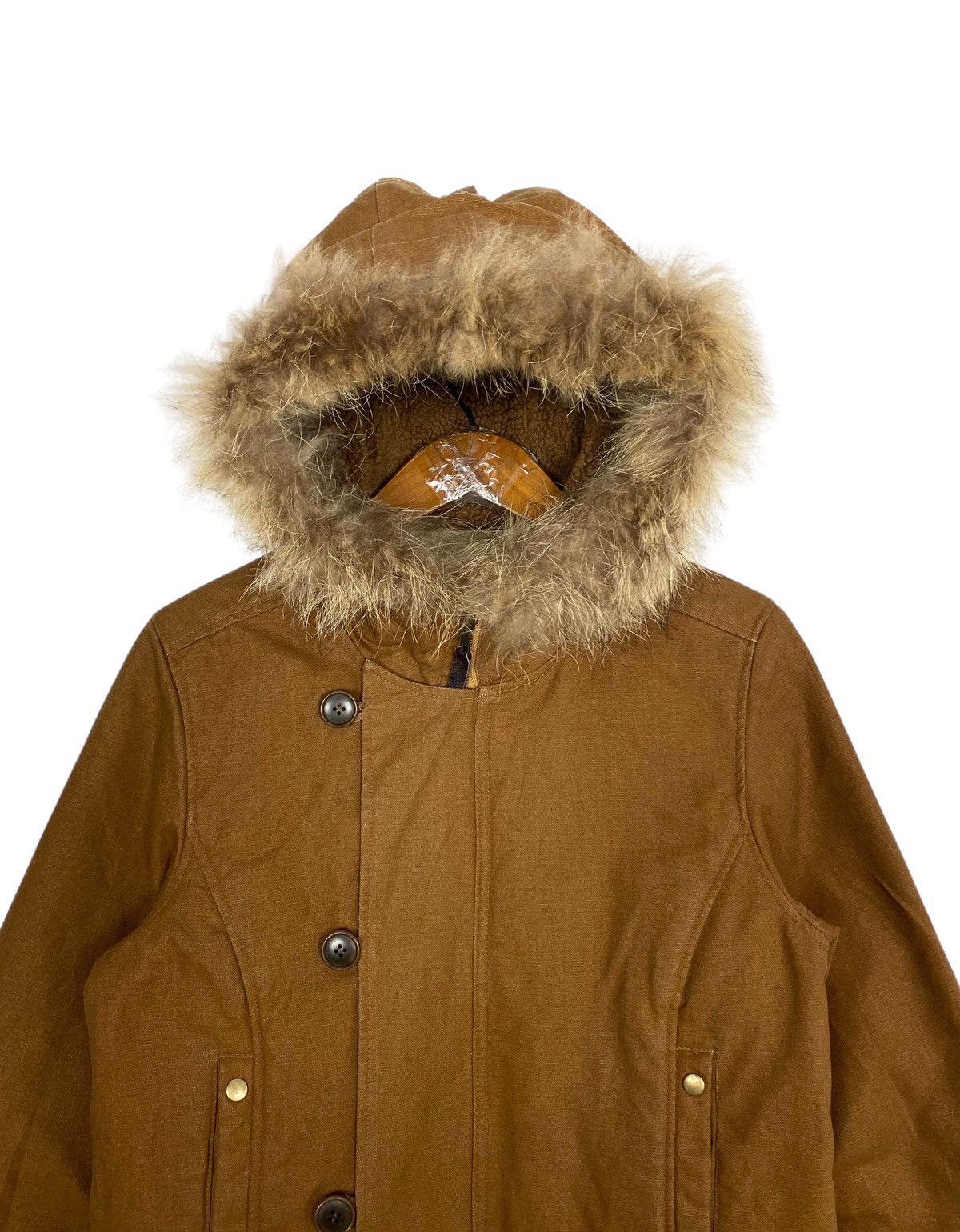 Vintage Rare‼️ Vintage In This Life Workwear Jacket Fur Hoodie Size US M / EU 48-50 / 2 - 3 Thumbnail