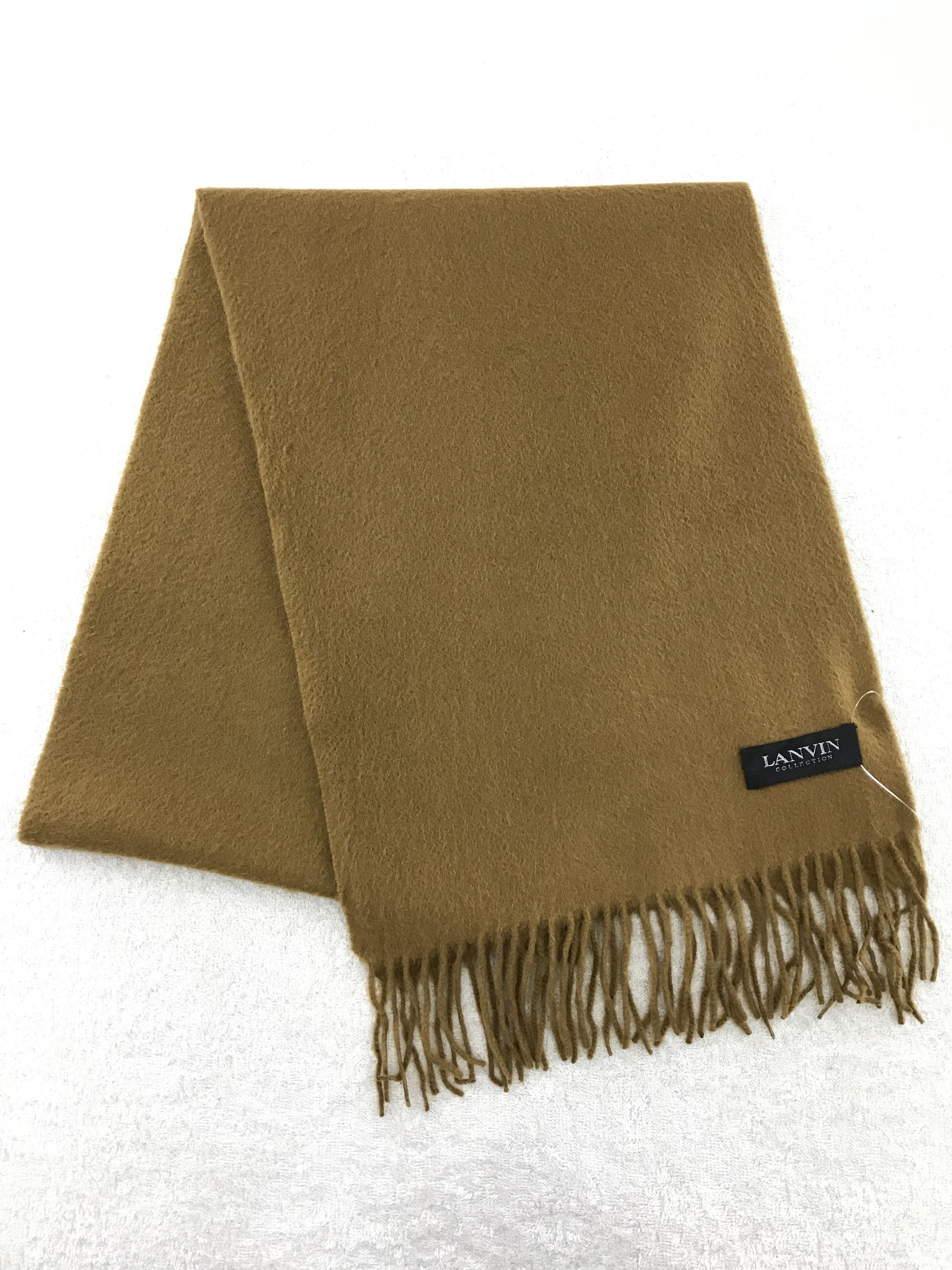 Lanvin × Vintage Lanvin Scarf / Muffler / Neckwear - WW1063 Size ONE SIZE - 1 Thumbnail