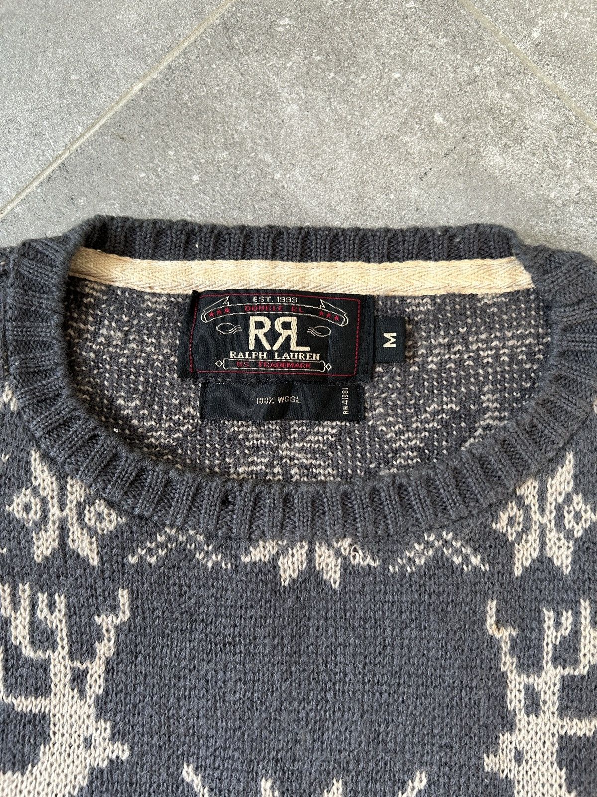 Polo Ralph Lauren × RRL Ralph Lauren × Ralph Lauren RRL Knitwear Sweater Ralph Lauren Size US M / EU 48-50 / 2 - 4 Thumbnail