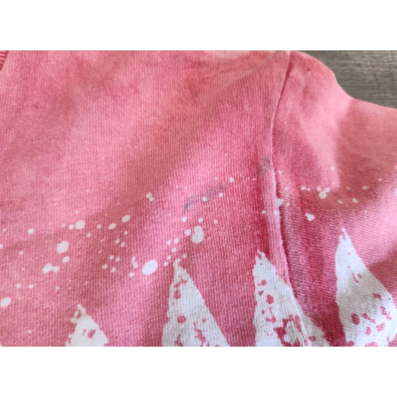 Pinko VINTAGE Tie-Dye Women's Small T-Shirt Crew Neck Geometric USA 80s 90s Summer Spring Fall Size S / US 4 / IT 40 - 5 Thumbnail
