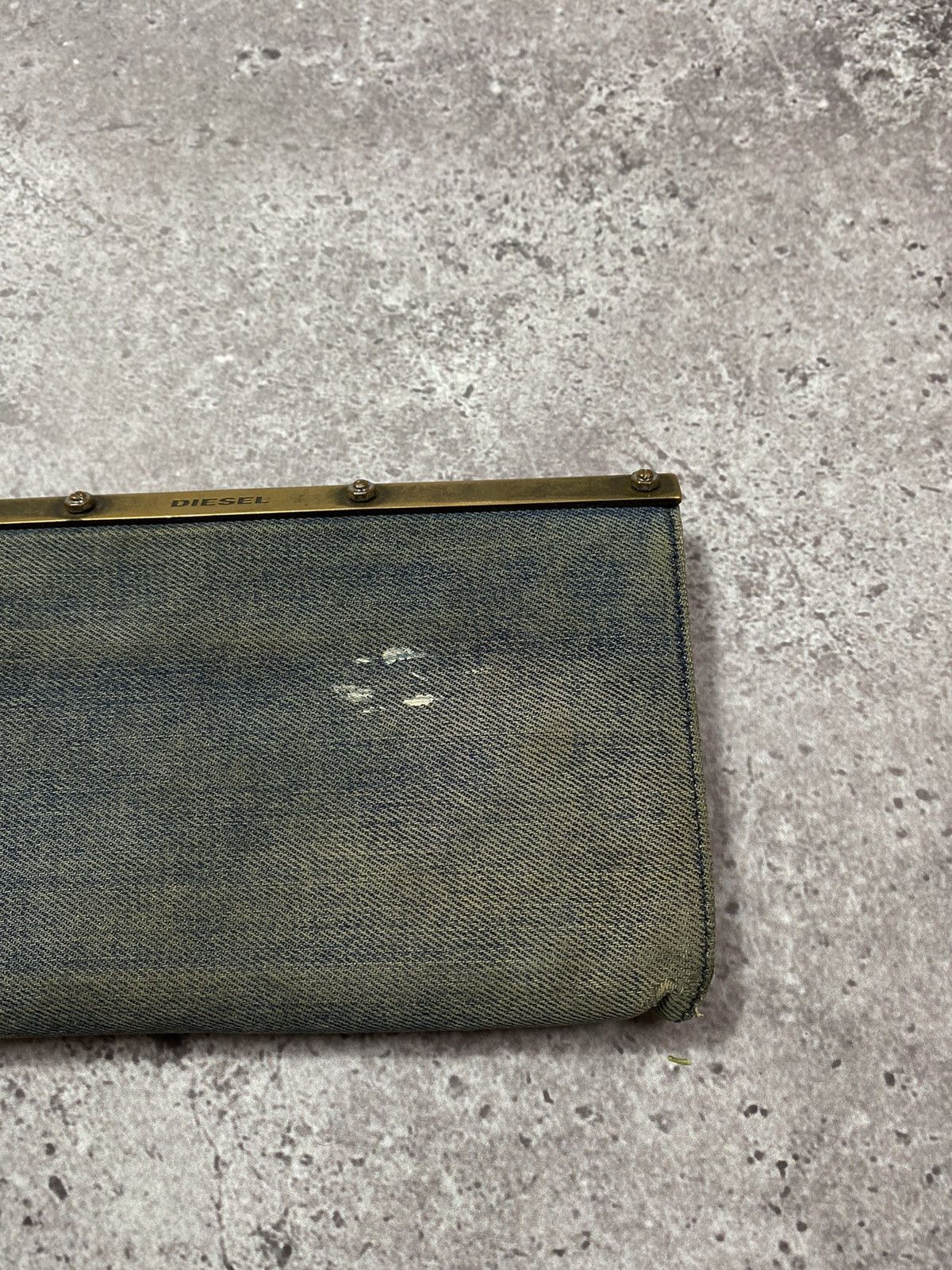Diesel × Vintage DIESEL Avant Garde denim wallet Size ONE SIZE - 3 Thumbnail