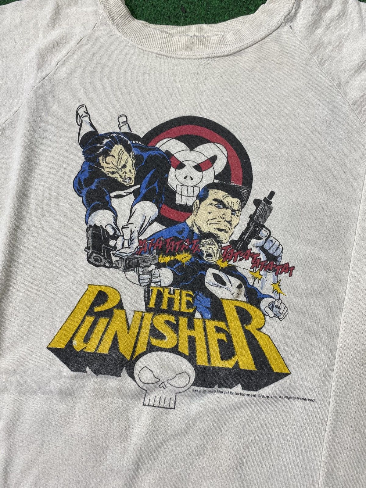 1980’s Vintage Punisher Marvel Comics Crewneck Large