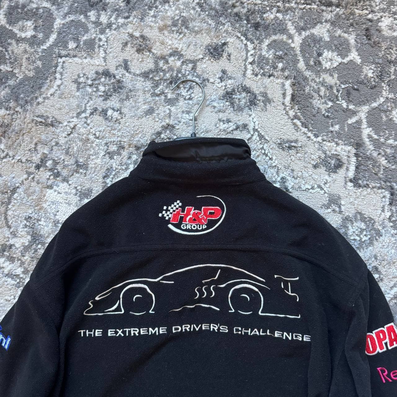 NASCAR Vintage Racing Nascar Fleece Racing Jacket Rider Moto Size US XL / EU 56 / 4 - 6 Thumbnail