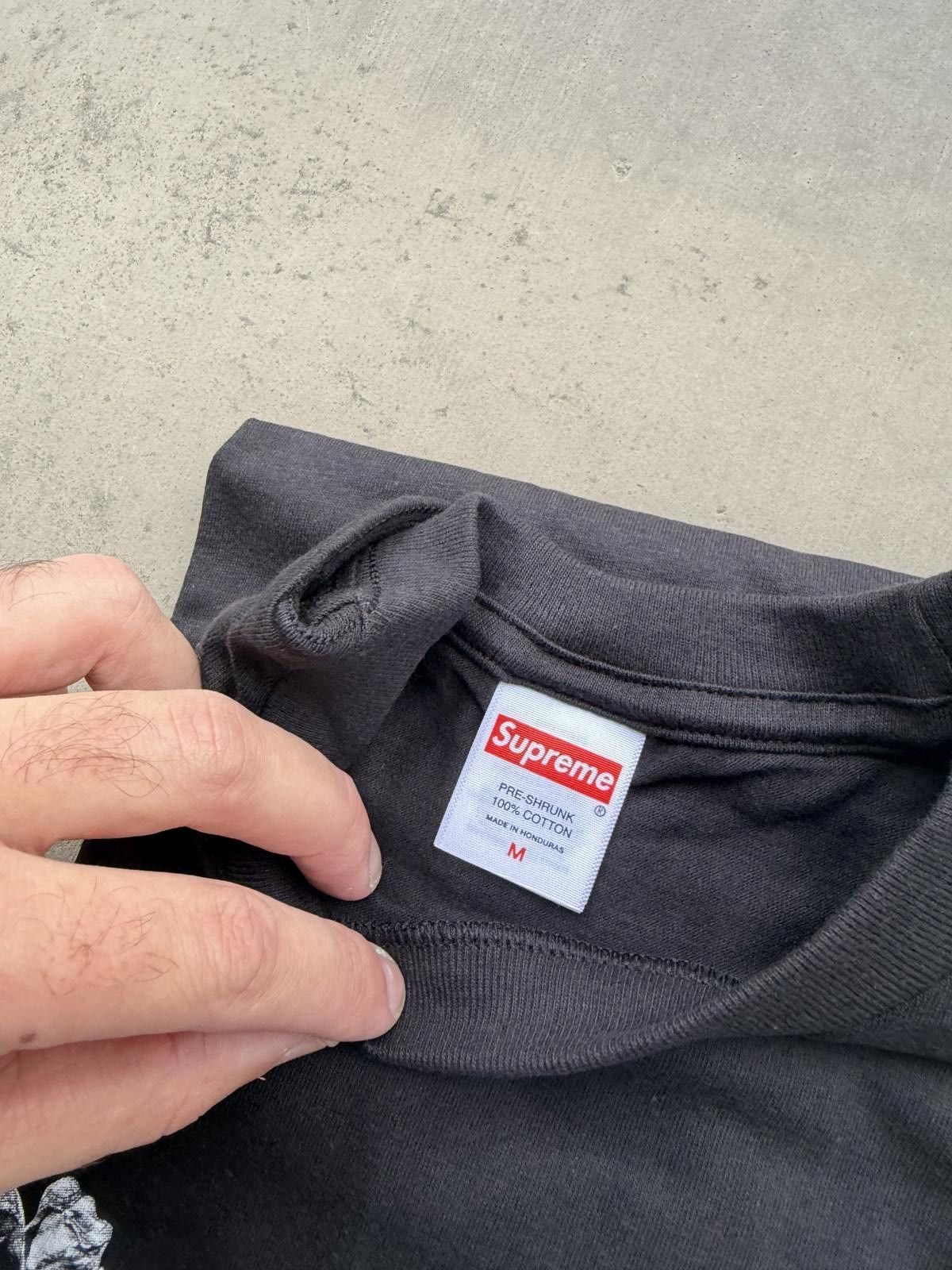 Supreme Supreme Skull Tee Black Size Medium NWT Graphic Logo Shirt Size US M / EU 48-50 / 2 - 4 Thumbnail